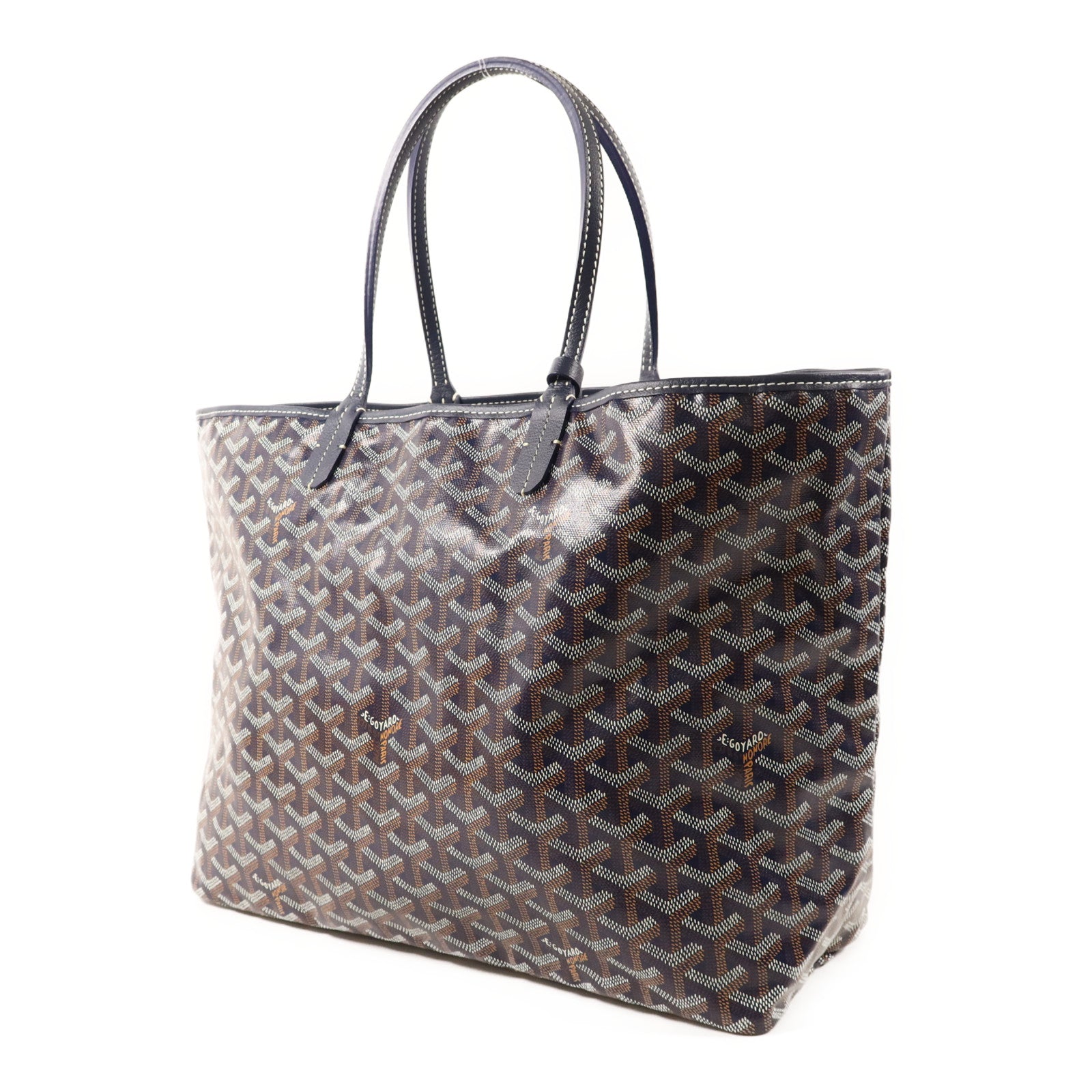 GOYARD 塗層帆布Sac Saint Louis PM銀扣手挽袋