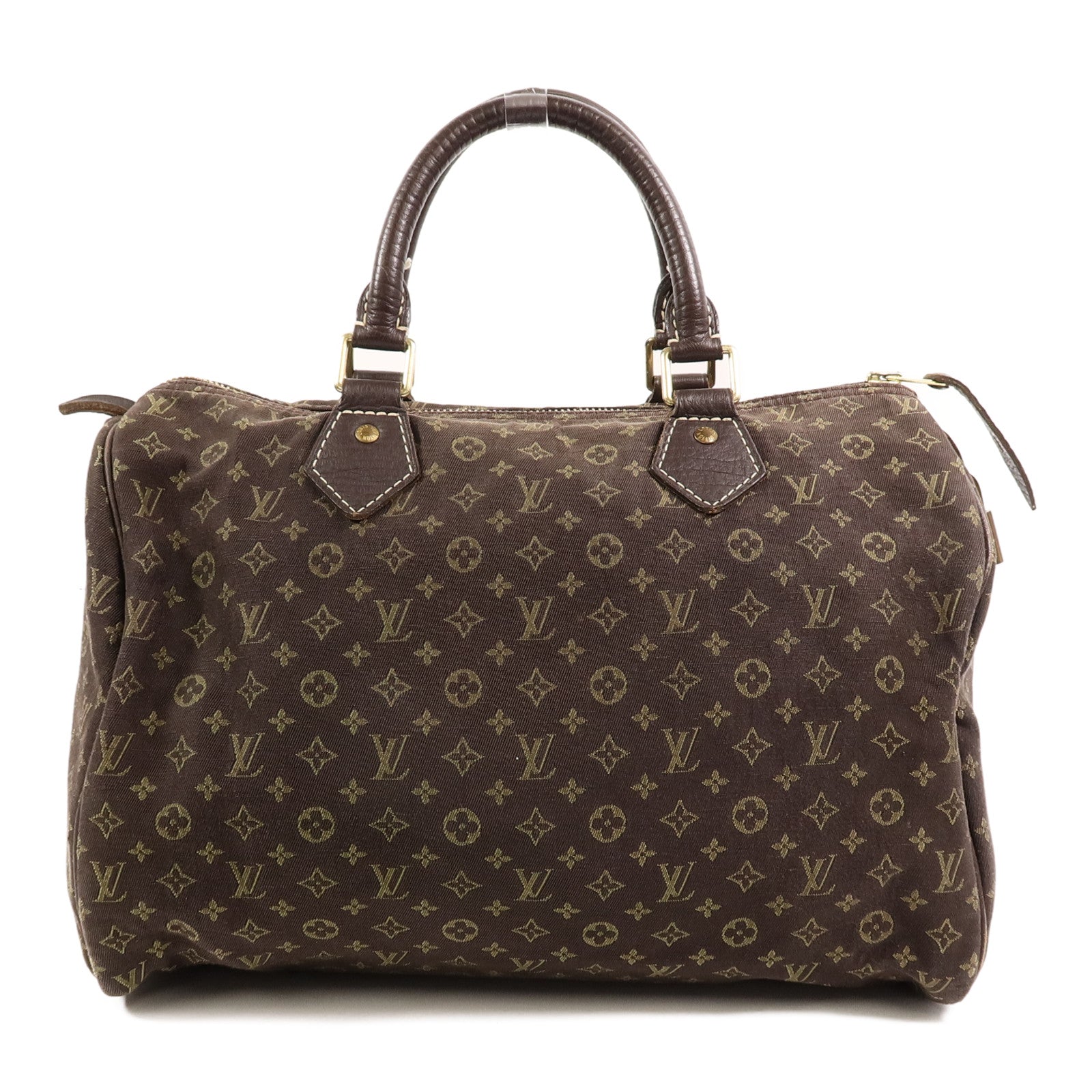 LOUIS VUITTON Monogram Mini Lin Speedy 30手挽袋