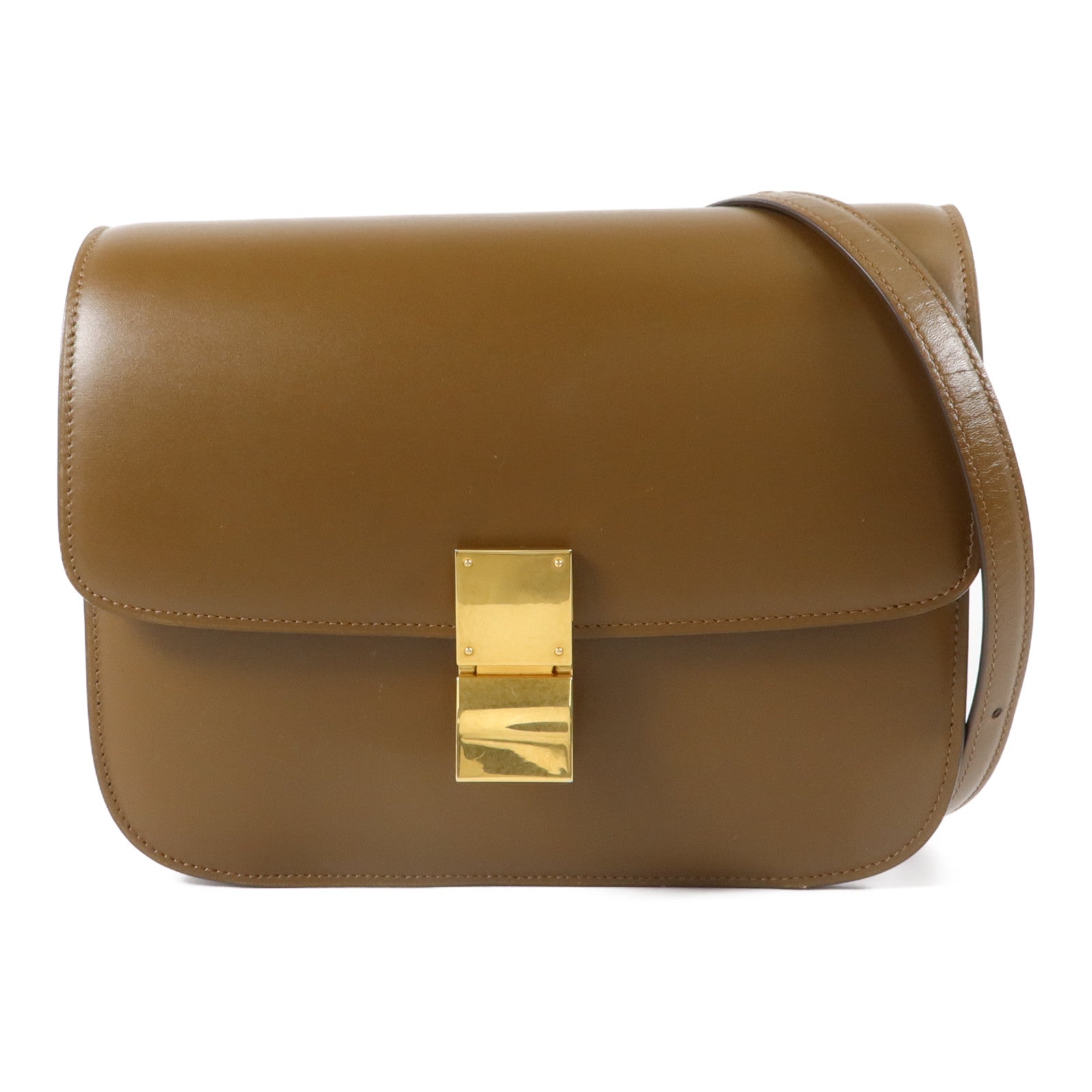CELINE 牛皮皮革Classic Box Medium肩背袋