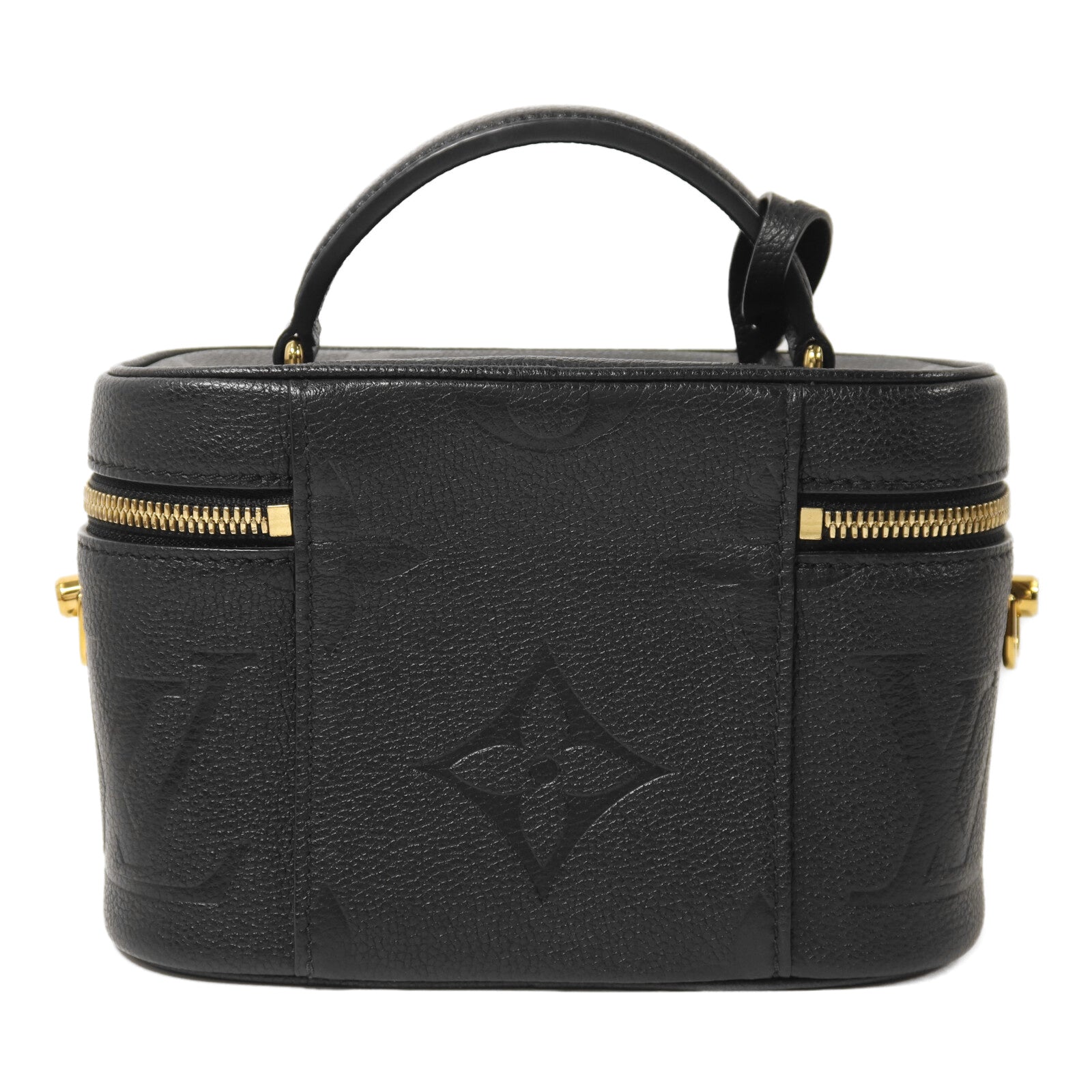 LOUIS VUITTON Monogram Empreinte Vanity Case金扣鏈帶肩背袋