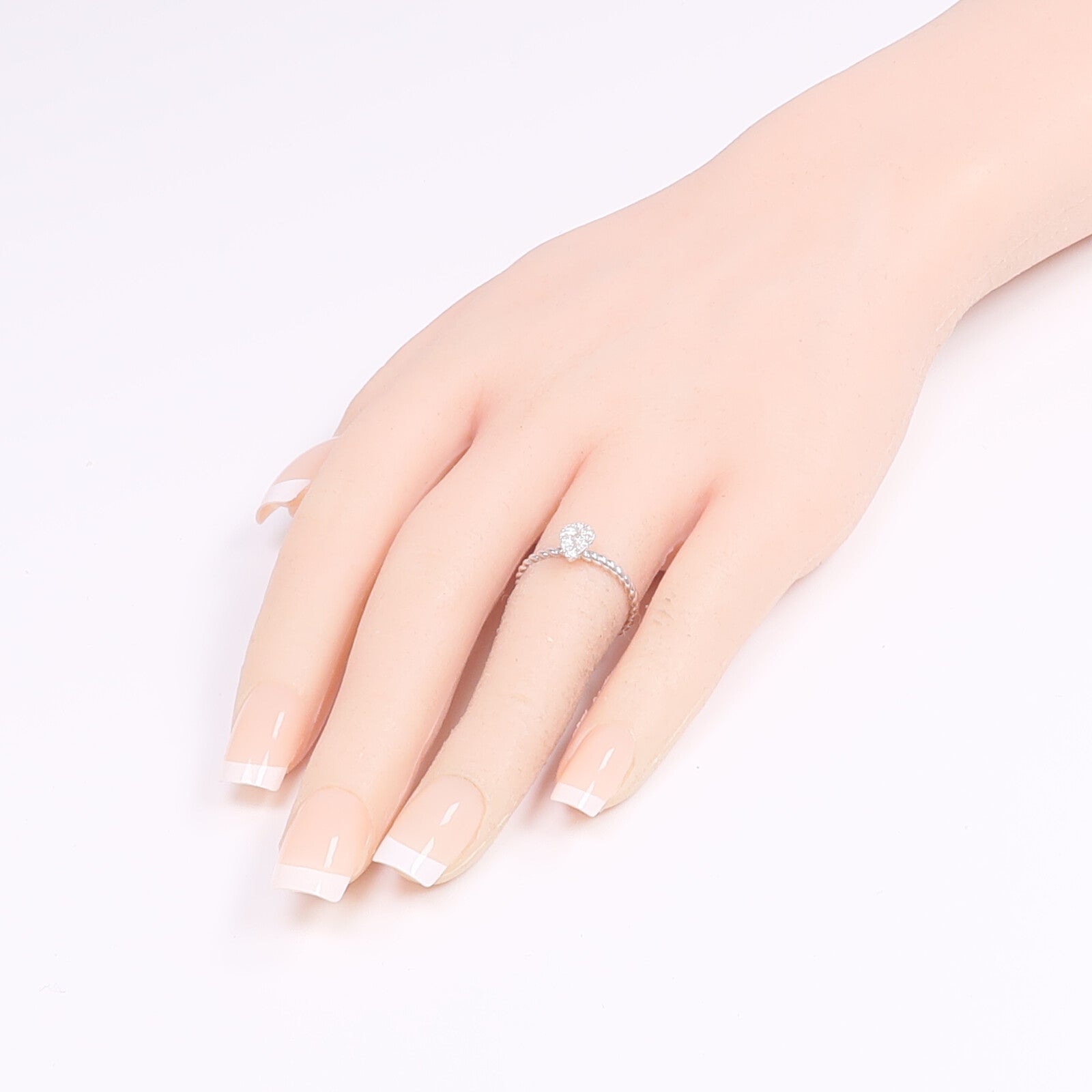 JEWELRY 18K白金Diamond Ring鑽石戒指US#5.75