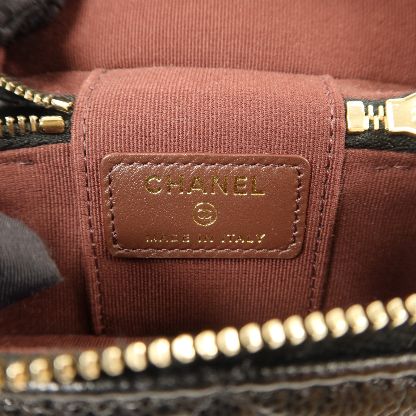 CHANEL 牛皮皮革Classic Mini Bag Charm金扣掛飾