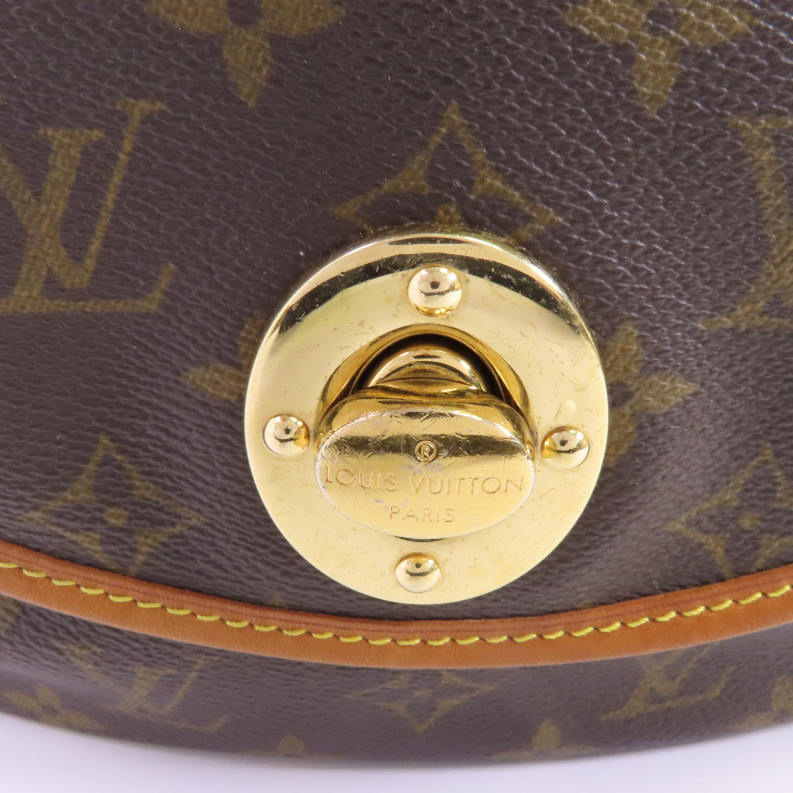 LOUIS VUITTON Monogram Tulum GM金扣肩背袋