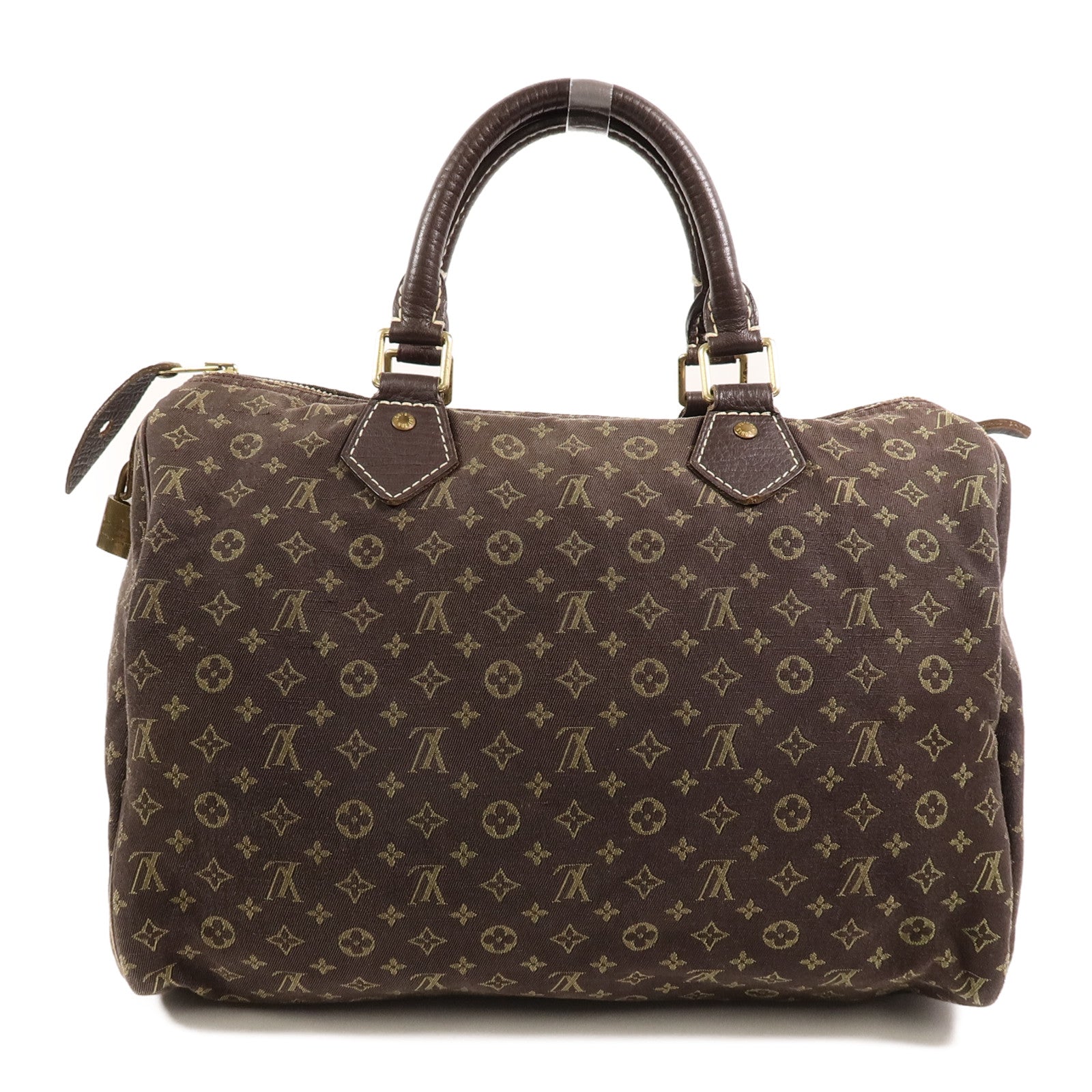 LOUIS VUITTON Monogram Mini Lin Speedy 30手挽袋
