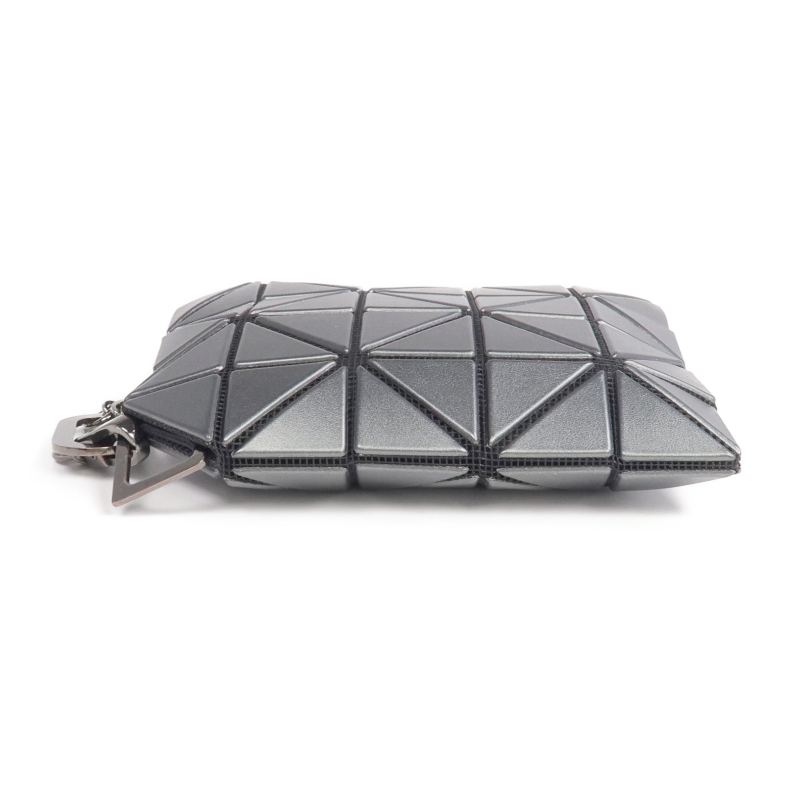 BAO BAO ISSEYMIYAKE PVC Bao Bao Card/Coin Case銀扣零錢包/卡片套