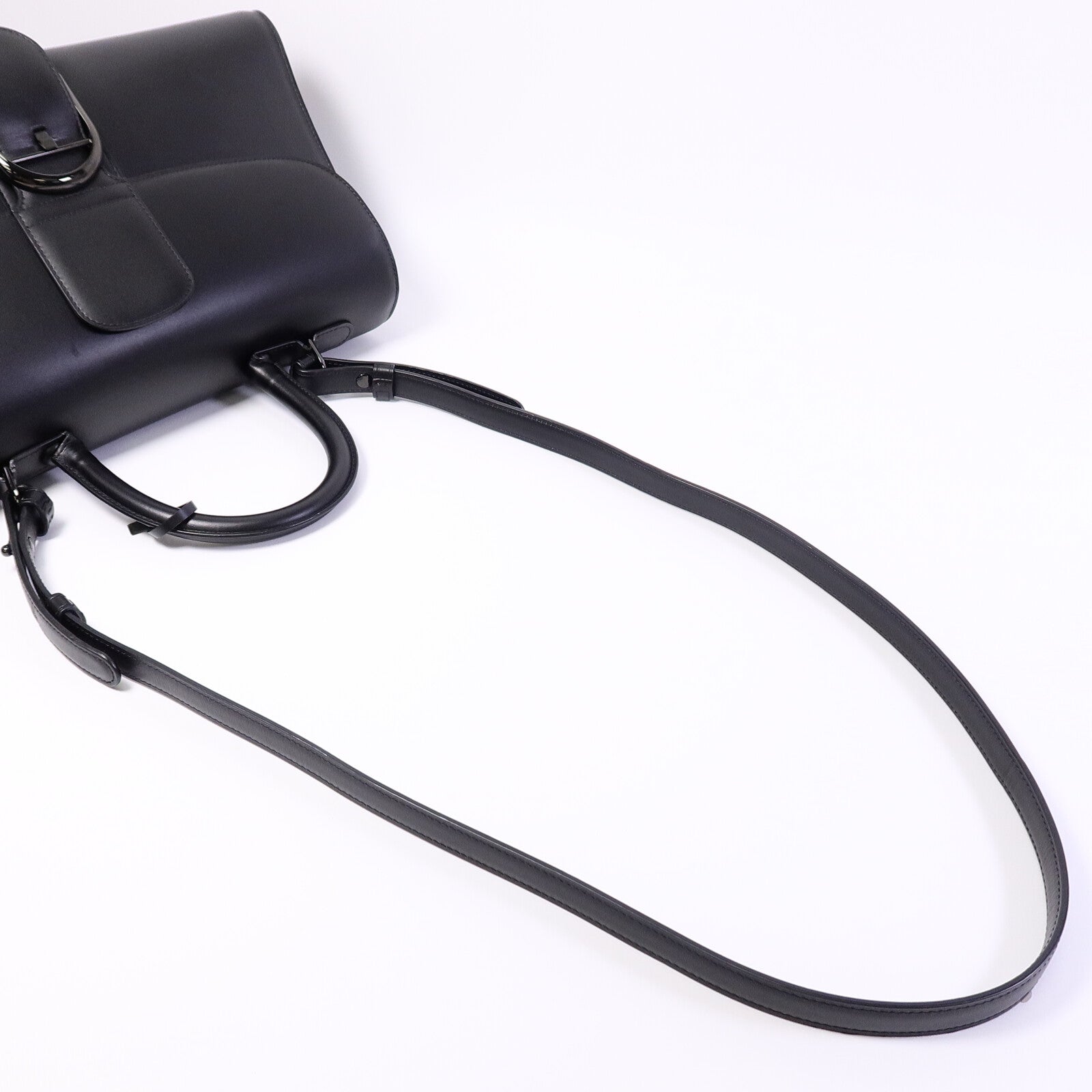 Delvaux 【激減優惠】牛皮皮革Brillant East West手挽肩背兩用袋