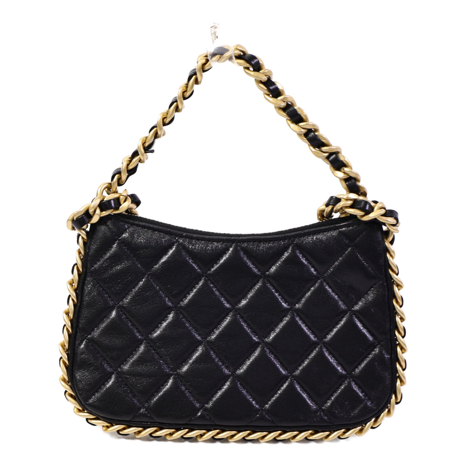 CHANEL 牛皮皮革Matelasse Chain Shoulder Bag手挽肩背兩用袋