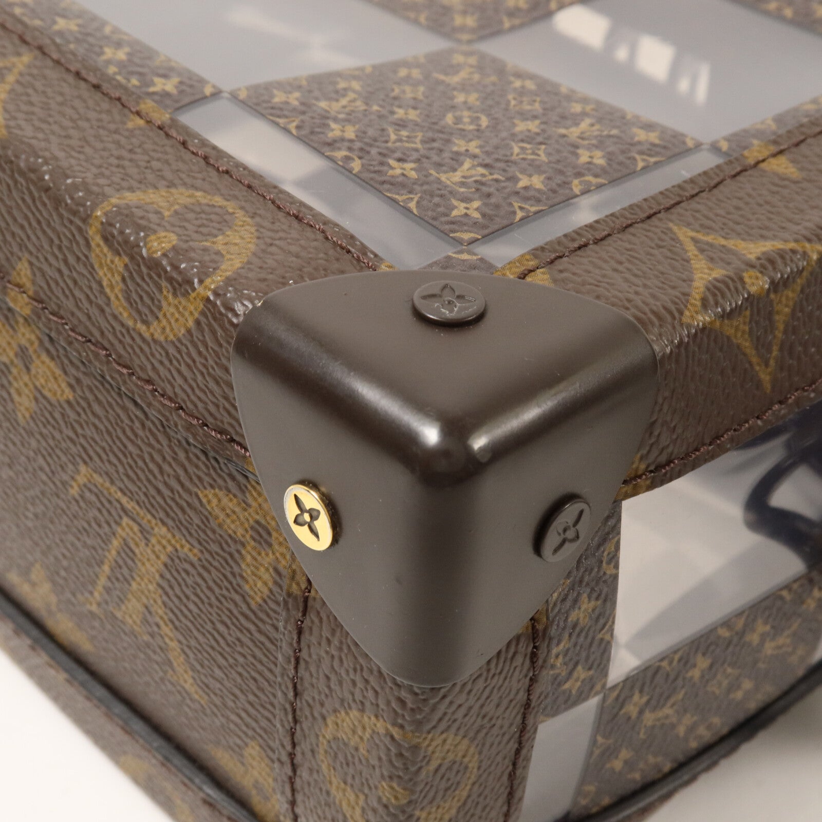 LOUIS VUITTON Monogram/PVC Chess Soft Trunk肩背袋
