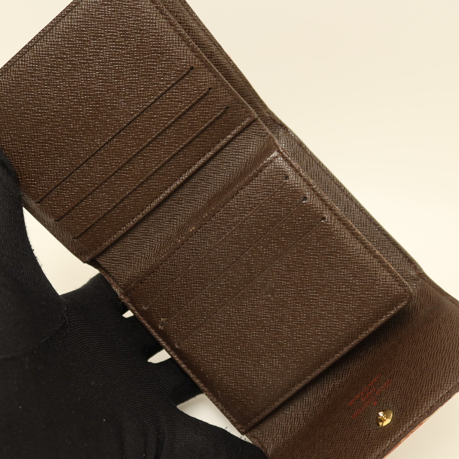 LOUIS VUITTON Damier Porte Monnaie Cartes Credit金扣錢包