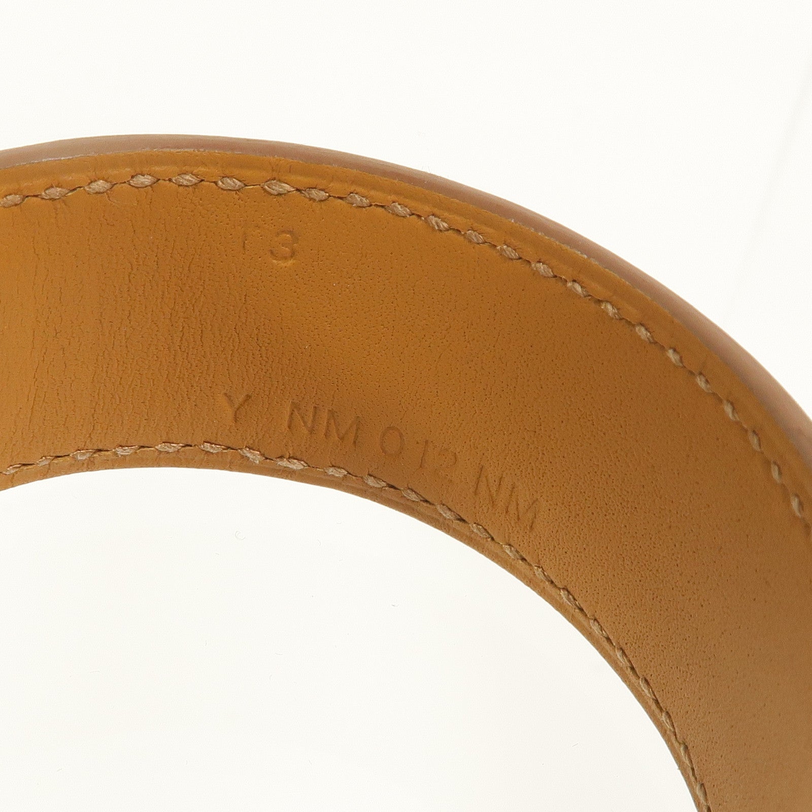 HERMES Swift皮革Collier De Chien 24 Bracelet手鐲Nata