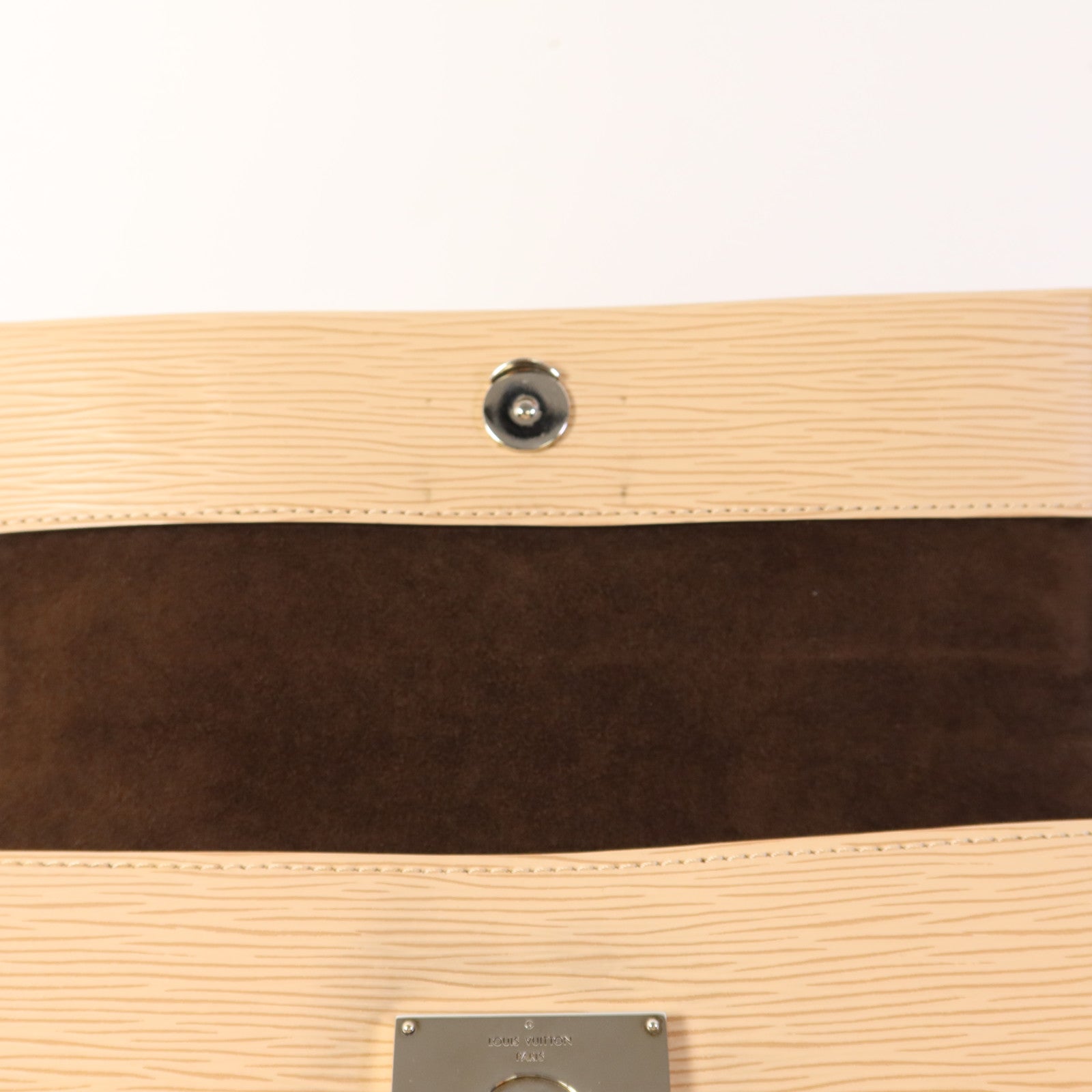 LOUIS VUITTON Epi Cluny BB銀扣手挽肩背兩用袋