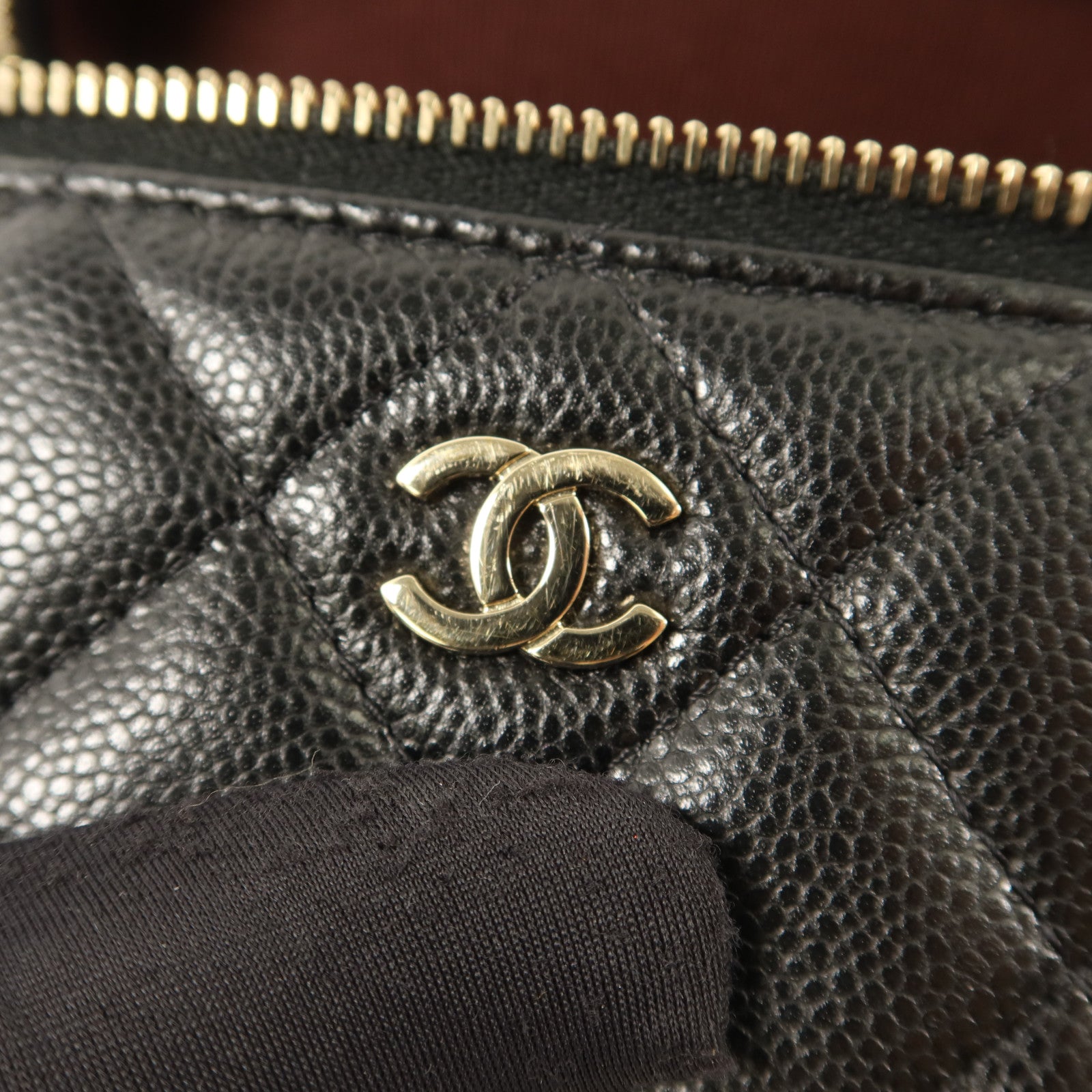 CHANEL 牛皮皮革Classic Mini Bag Charm金扣掛飾