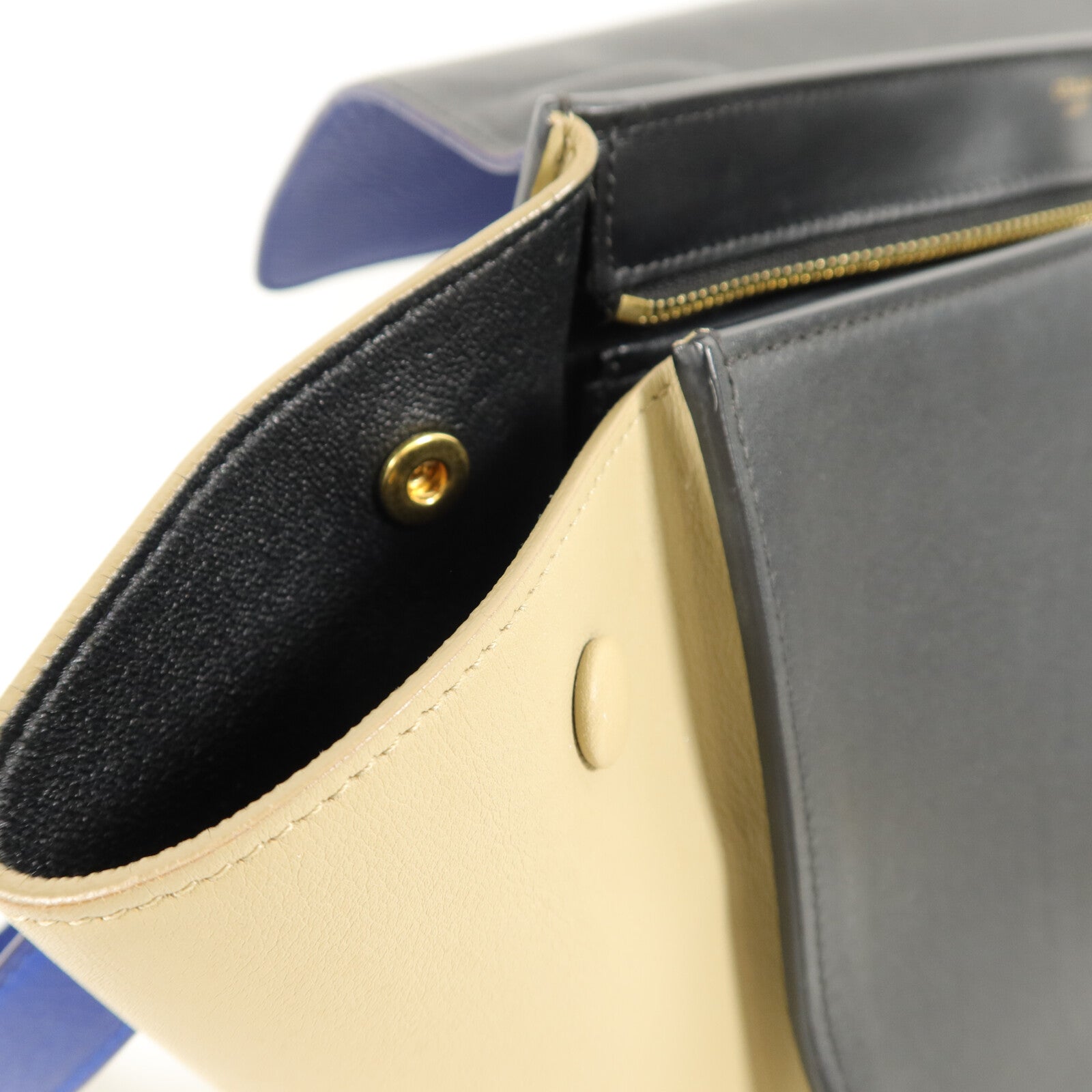 CELINE 牛皮皮革Trapeze Medium手挽肩背兩用袋