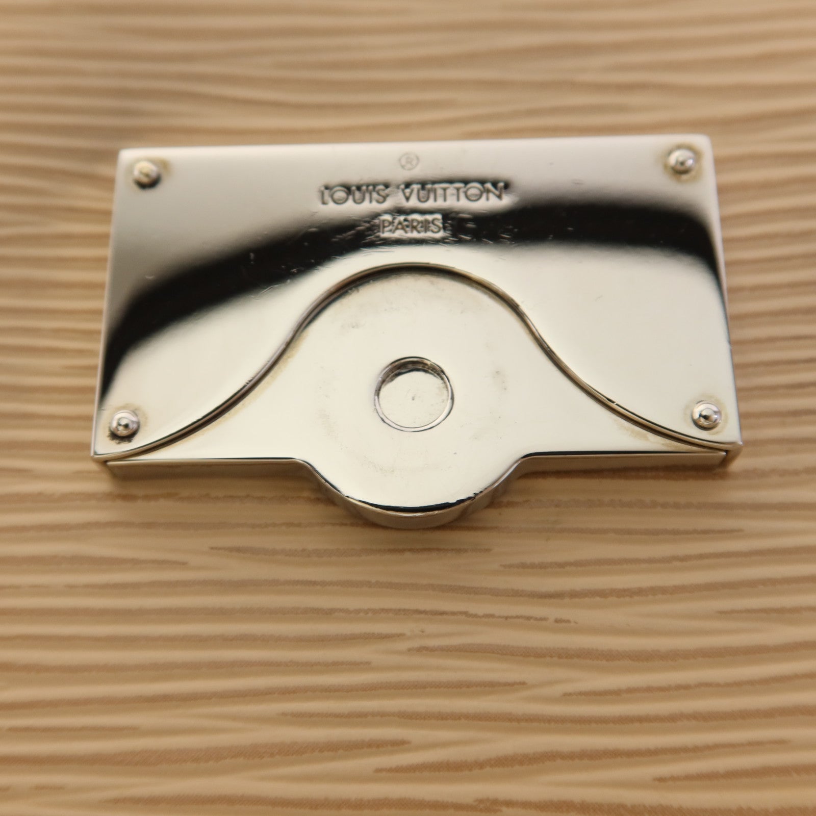 LOUIS VUITTON Epi Cluny BB銀扣手挽肩背兩用袋