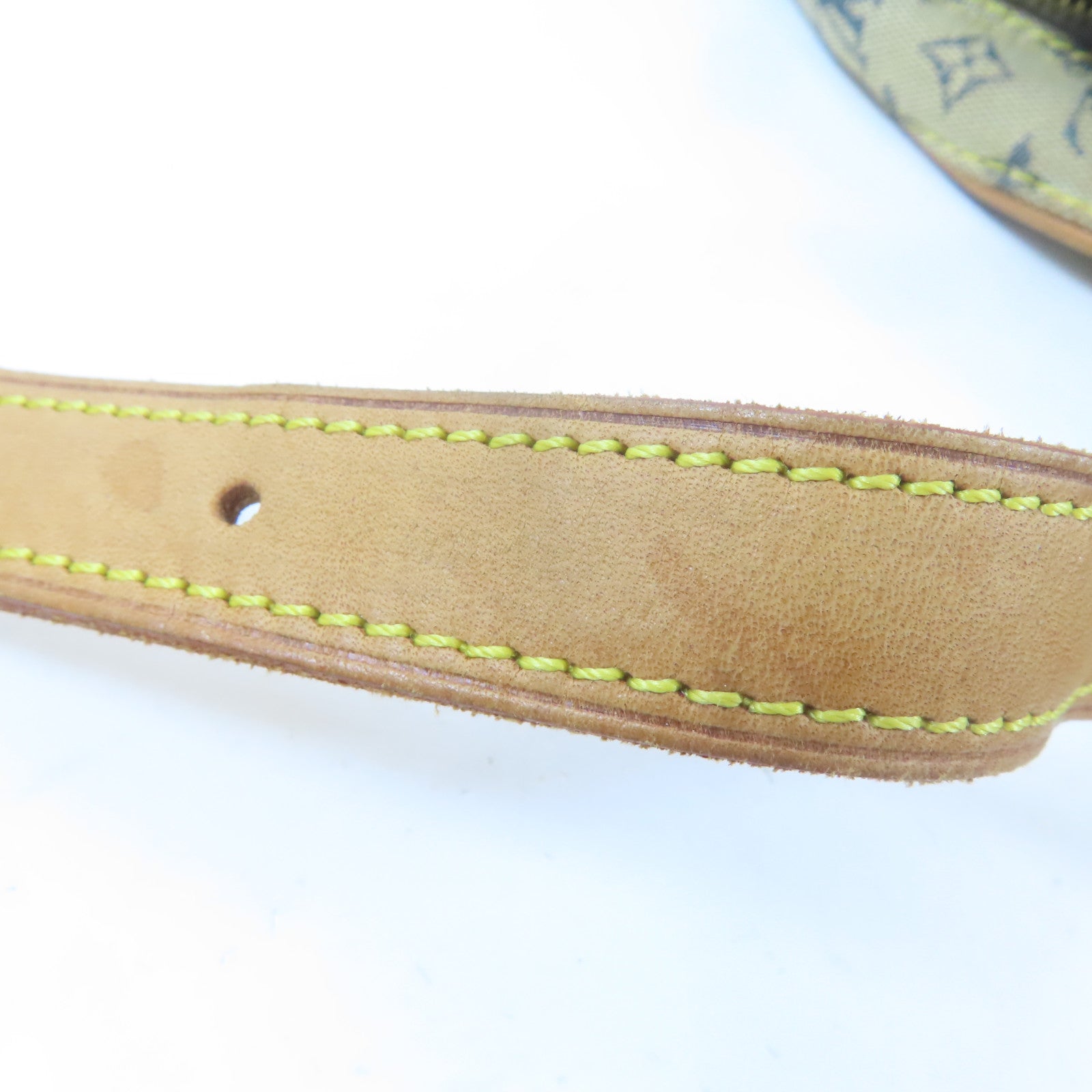 LOUIS VUITTON Monogram Mini Jeanne GM金扣肩背袋淺褐色