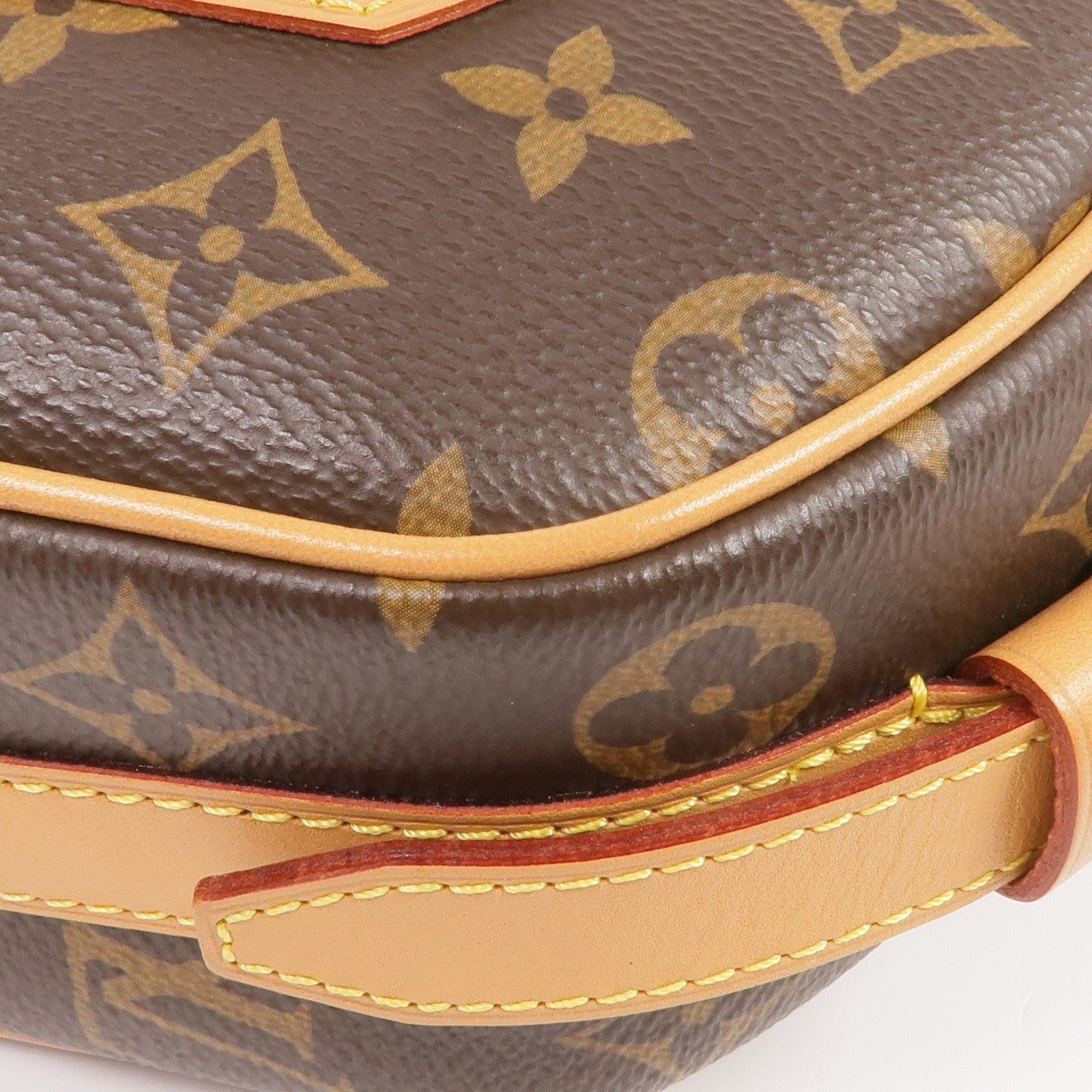 LOUIS VUITTON Monogram Boite Chapeau Souple金扣肩背袋棕色
