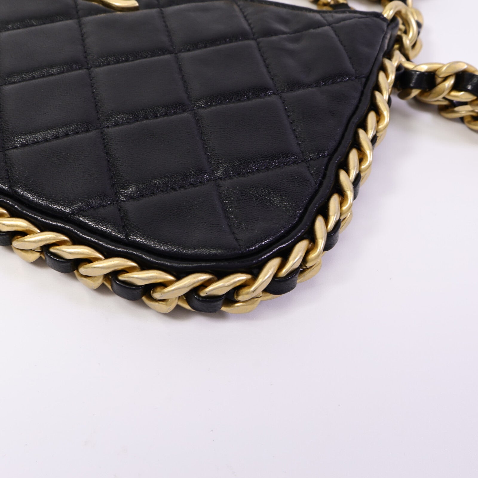 CHANEL 牛皮皮革Matelasse Chain Shoulder Bag手挽肩背兩用袋