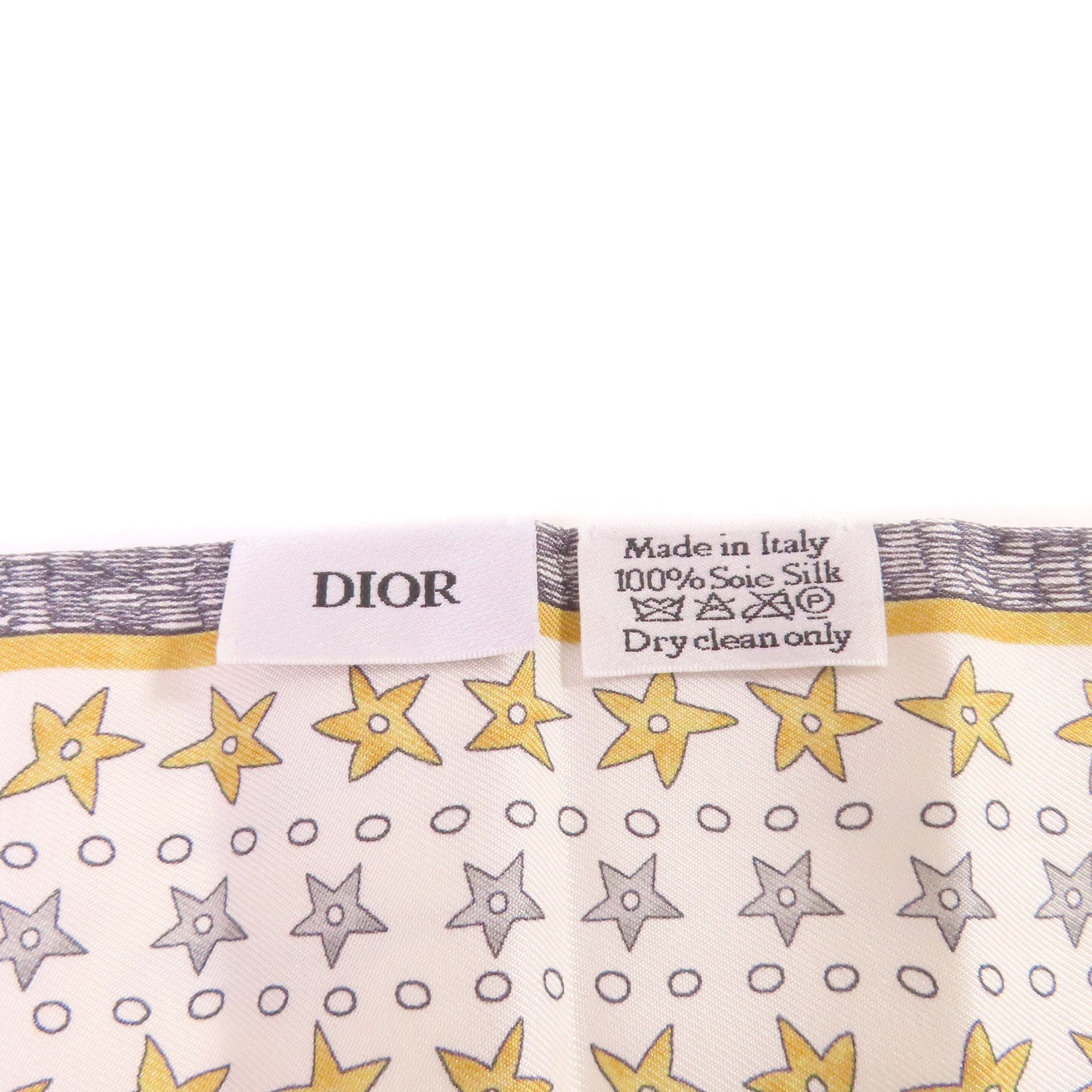 Dior 絲質L'Etoile Tarot Mitzah Scarf絲巾白色/彩色