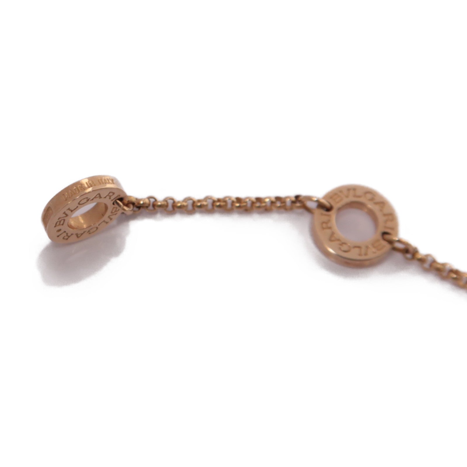 BVLGARI 18K玫瑰金B.zero 1 Necklace項鍊