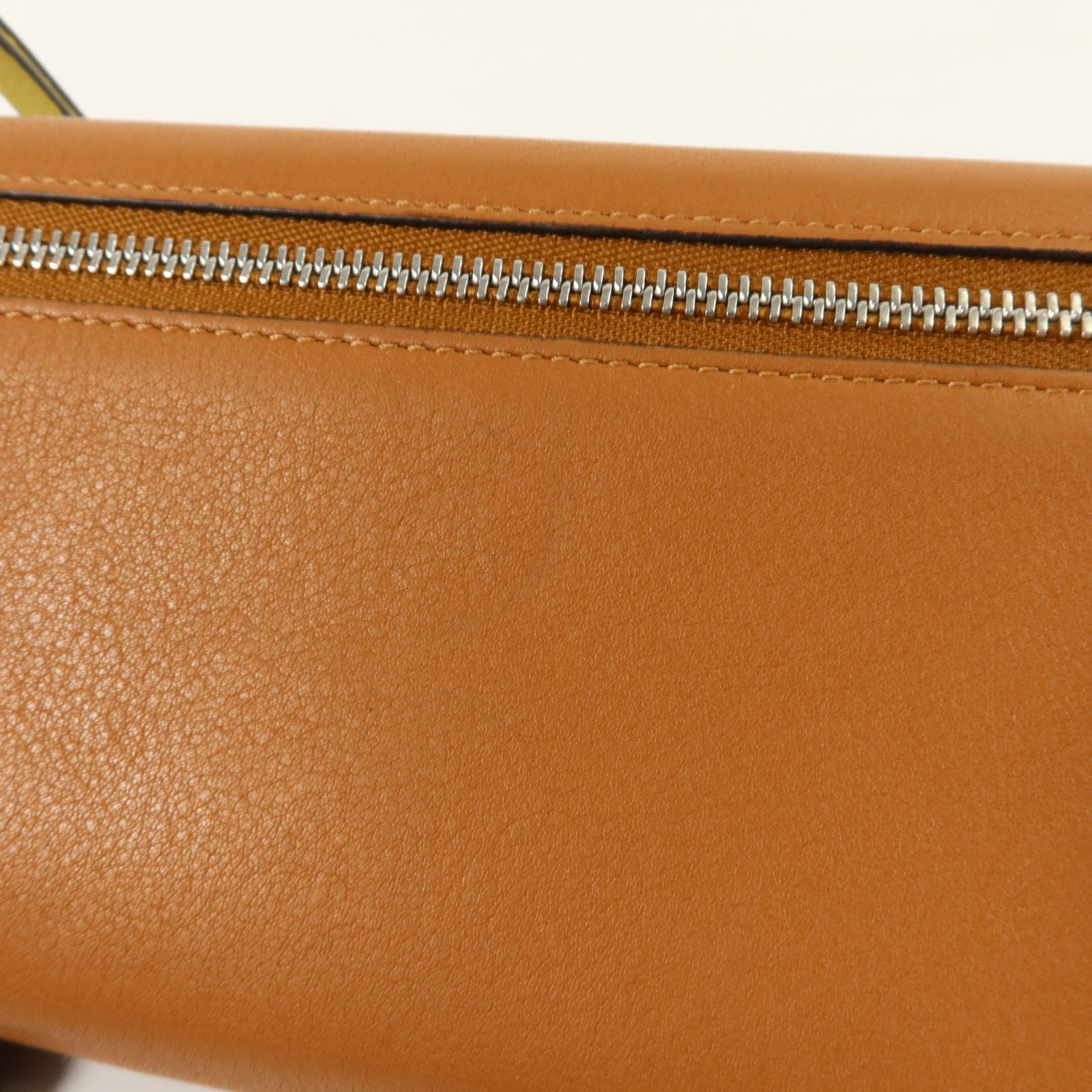 LOEWE 羊皮皮革Long Wallet銀扣長錢包