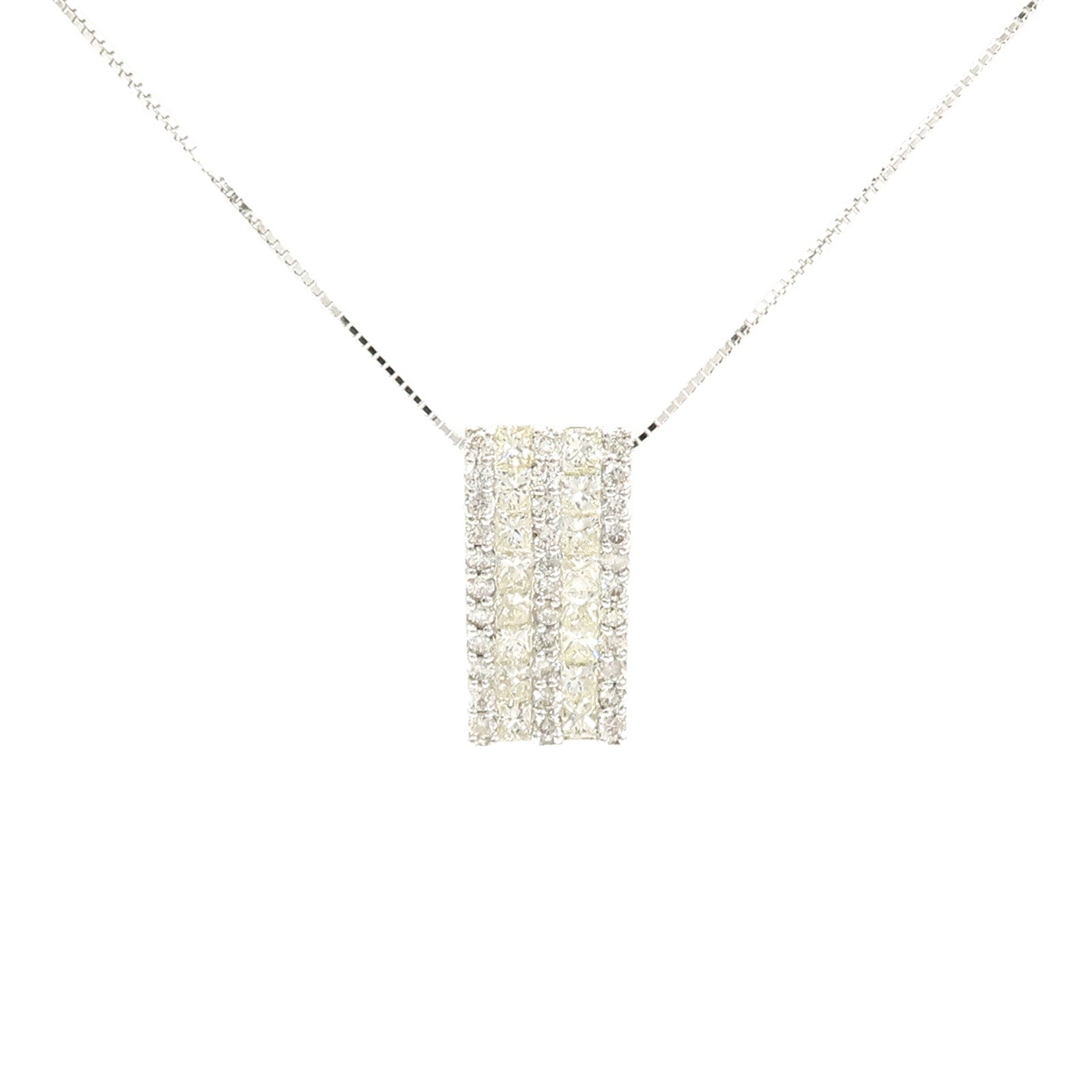 JEWELRY 18K白金Diamond Necklace鑽石項鍊
