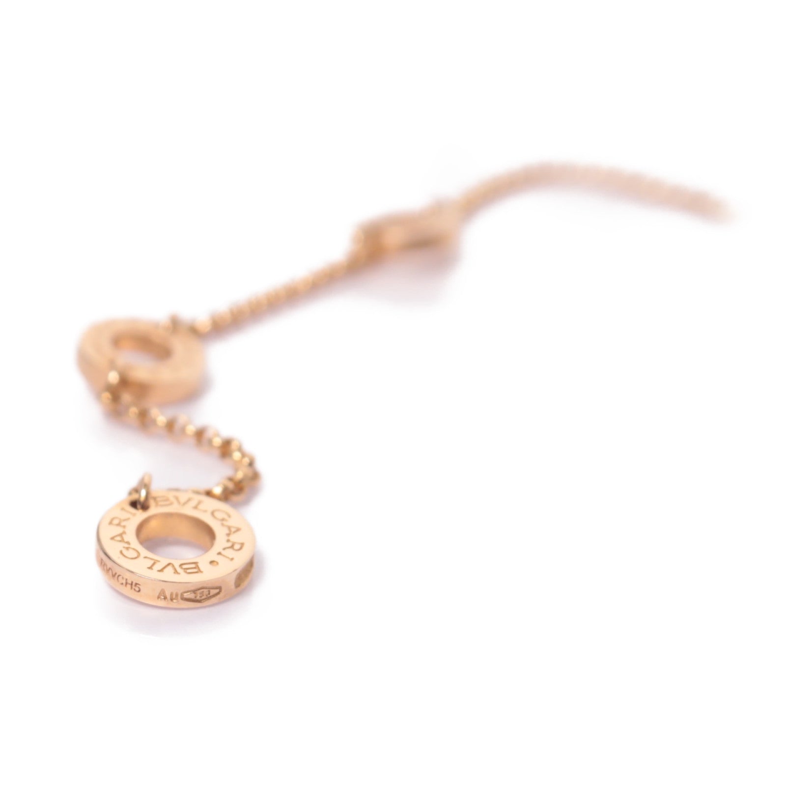 BVLGARI 18K玫瑰金B.zero 1 Necklace項鍊