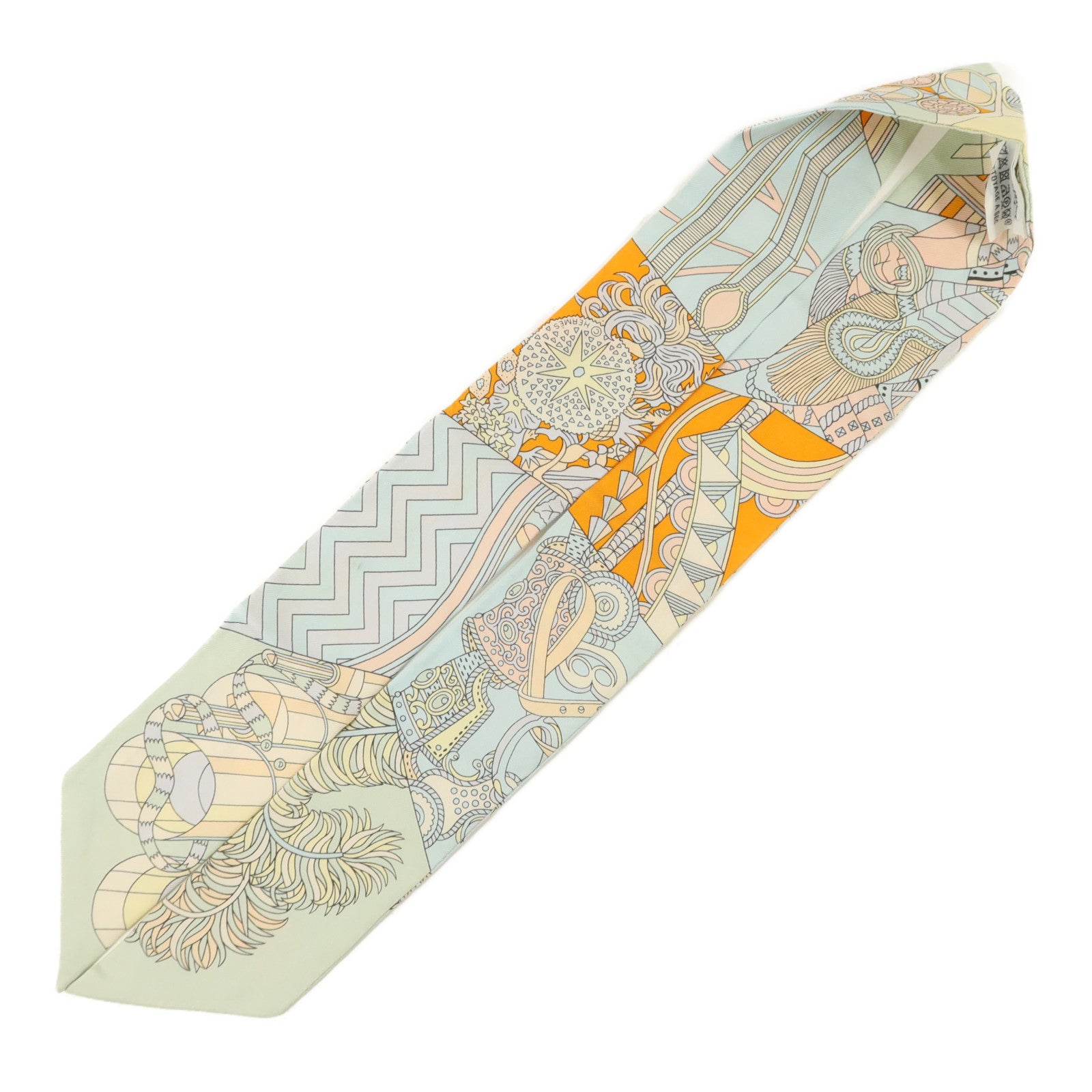 HERMES 絲質Twilly絲巾