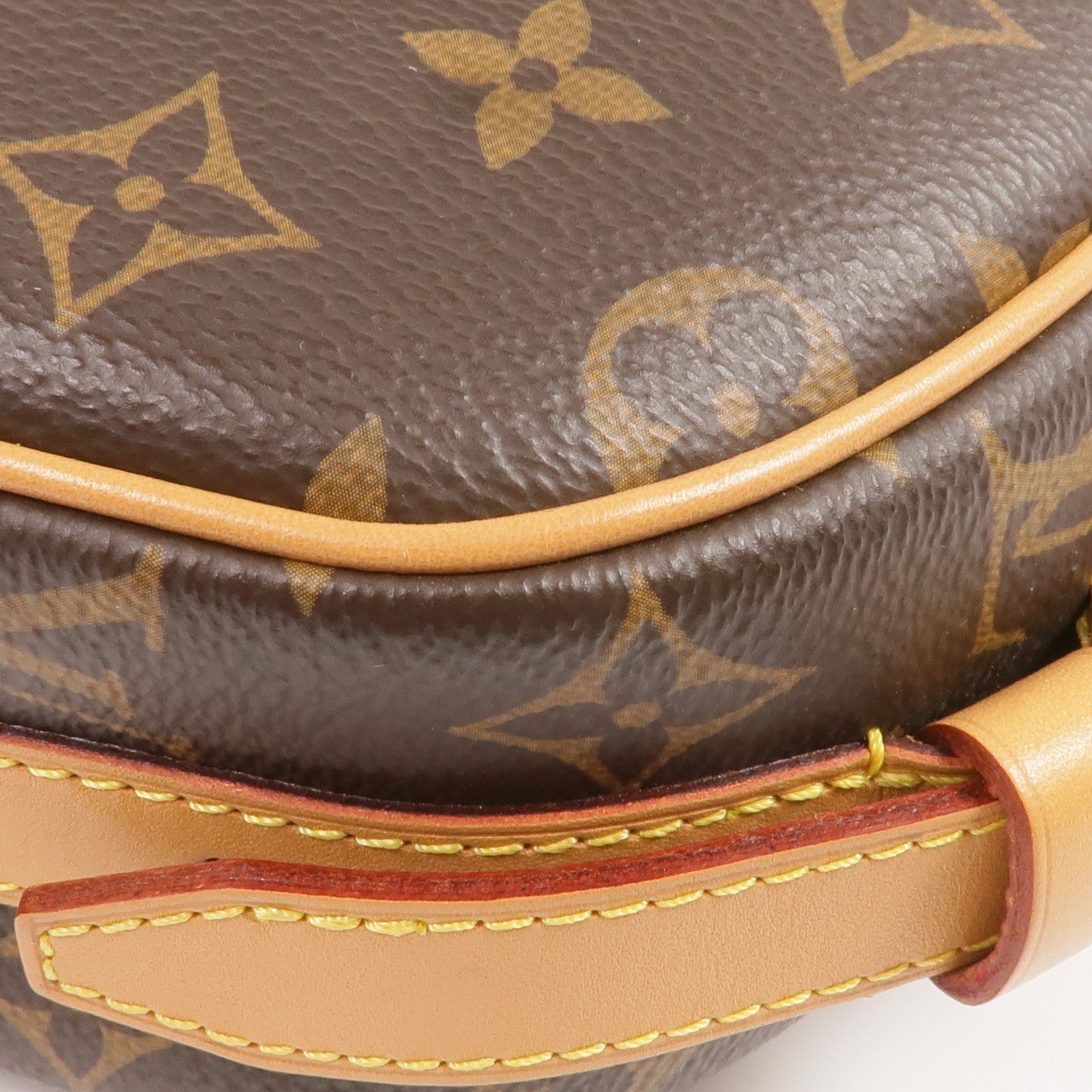 LOUIS VUITTON Monogram Boite Chapeau Souple金扣肩背袋棕色