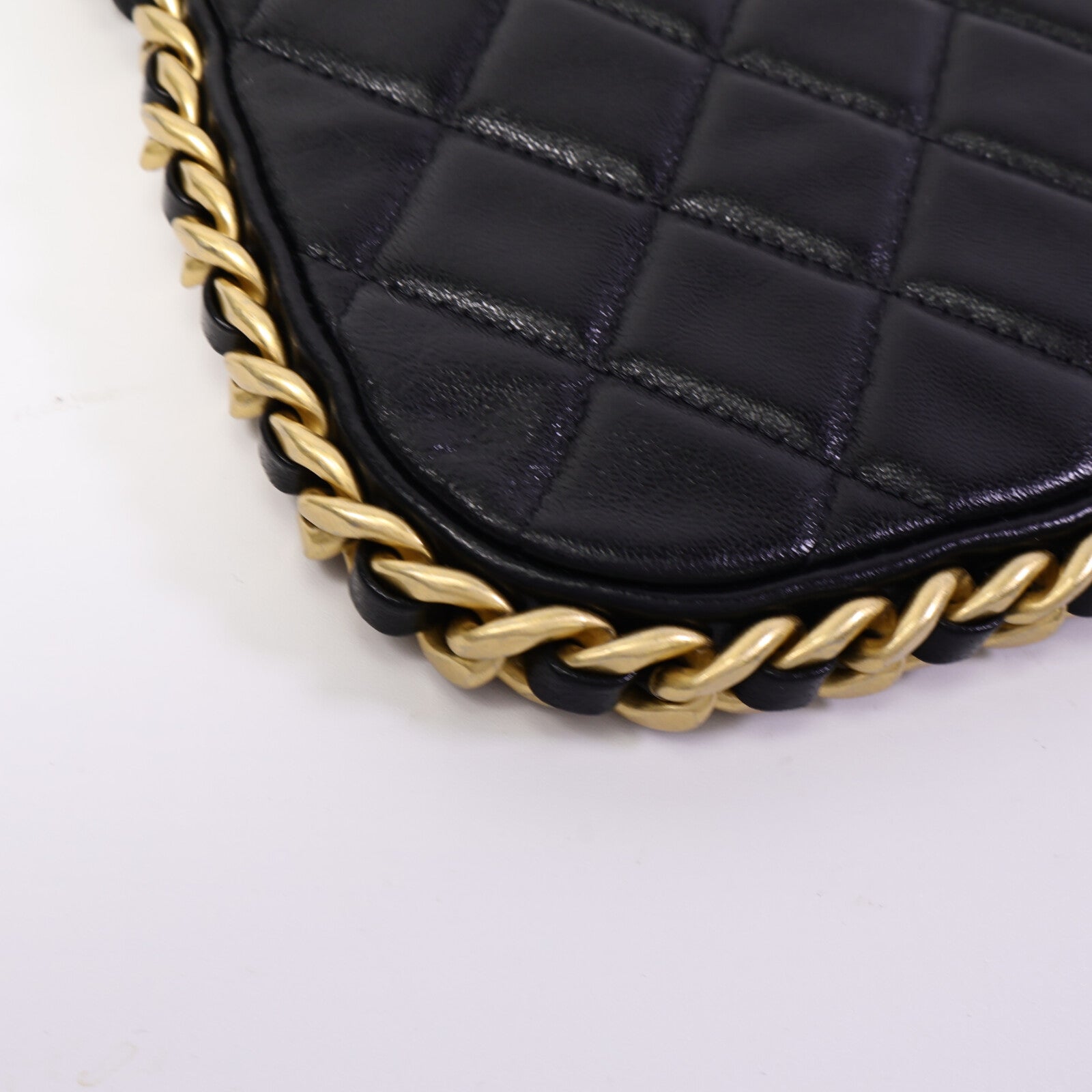 CHANEL 牛皮皮革Matelasse Chain Shoulder Bag手挽肩背兩用袋