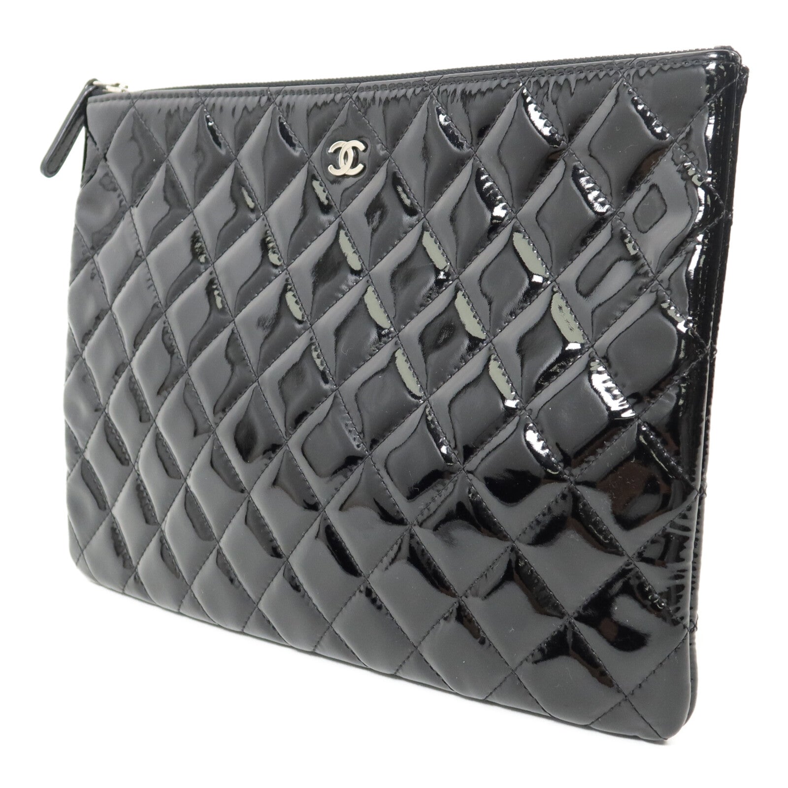 CHANEL 漆皮皮革Clutch手拿包