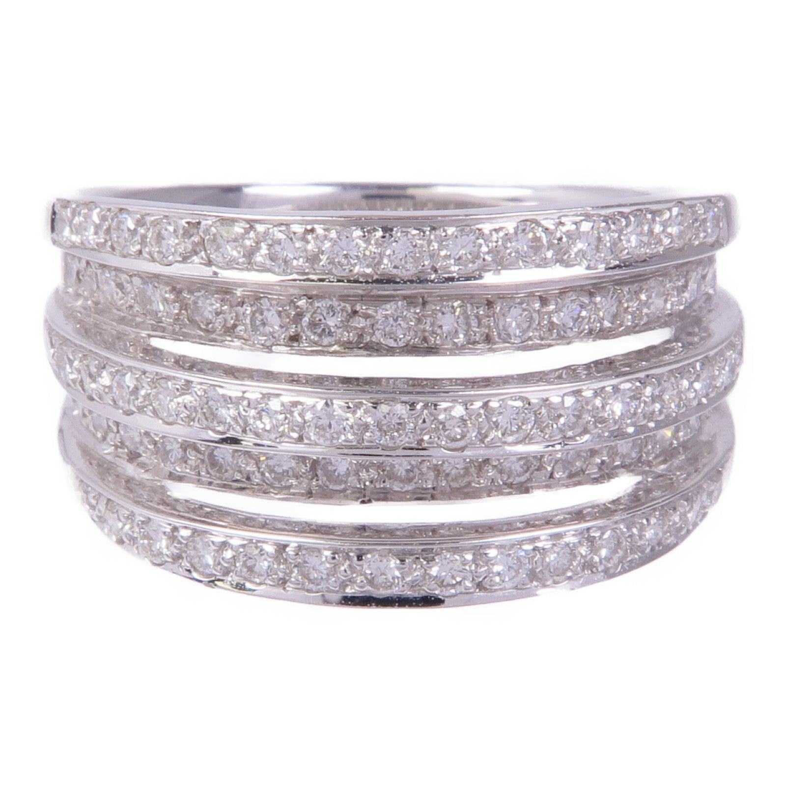 JEWELRY 18K白金Diamond Ring鑽石戒指US#6.75