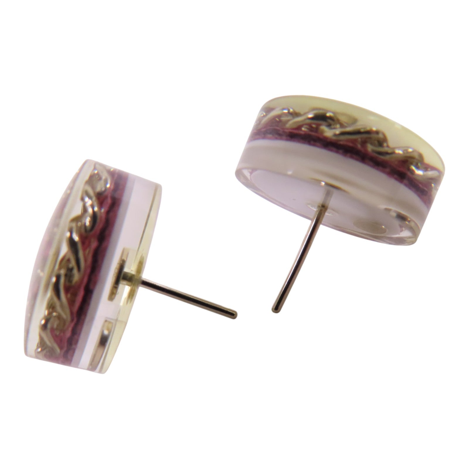 CHANEL 金屬/PVC Earrings耳環