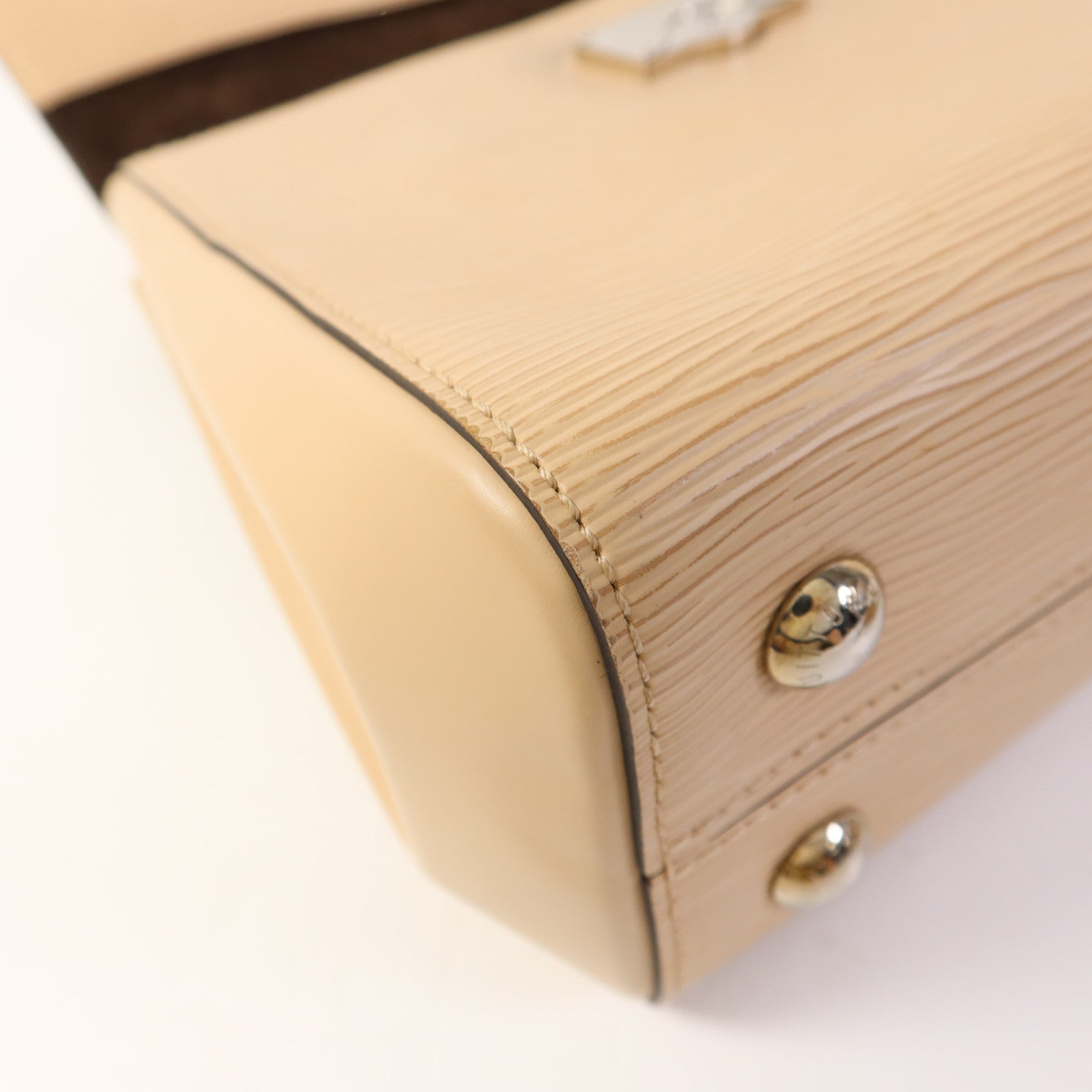 LOUIS VUITTON Epi Cluny BB銀扣手挽肩背兩用袋