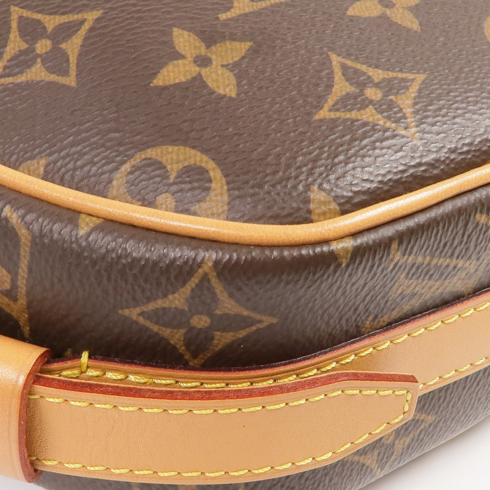 LOUIS VUITTON Monogram Boite Chapeau Souple金扣肩背袋棕色