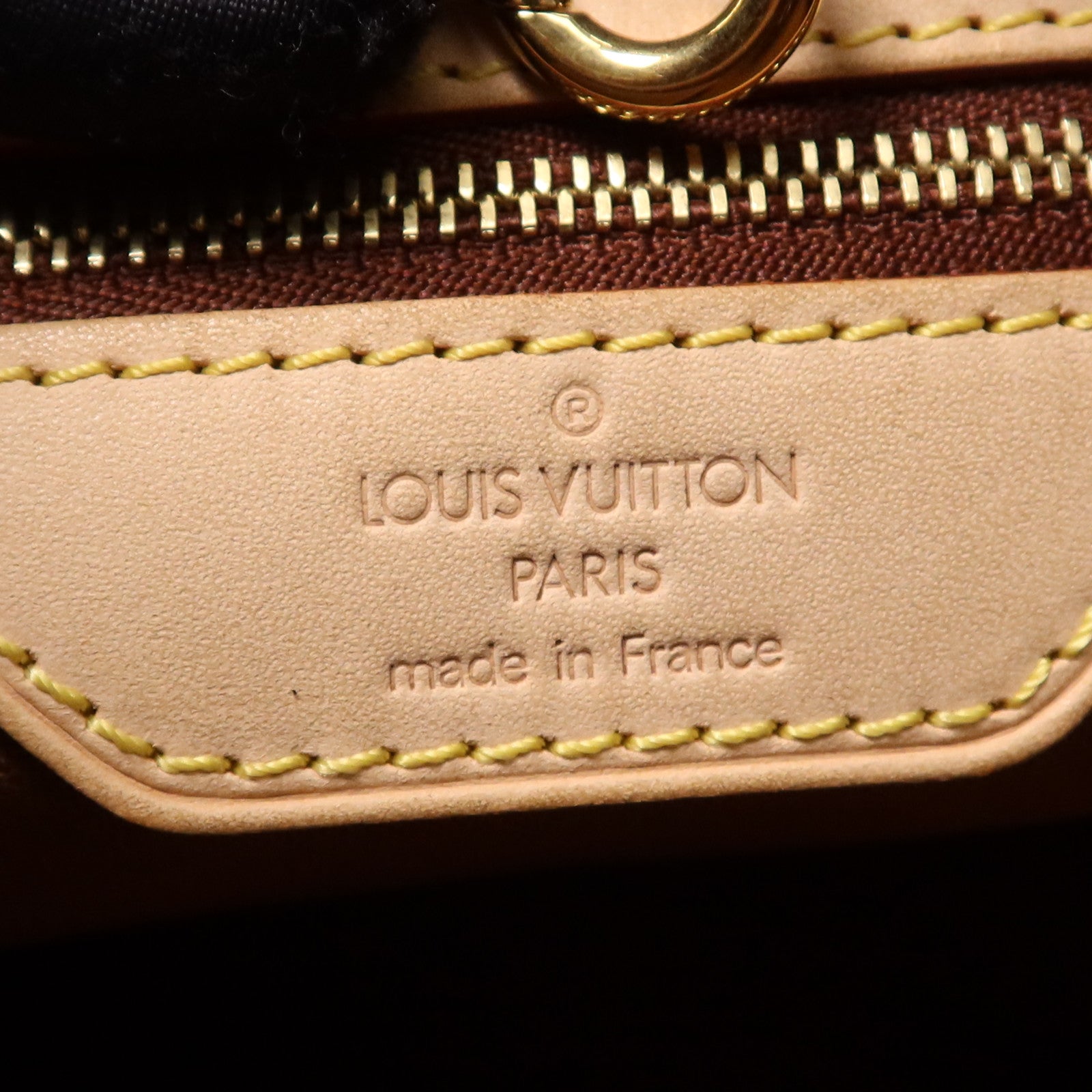 LOUIS VUITTON Monogram Batignolles金扣肩背袋