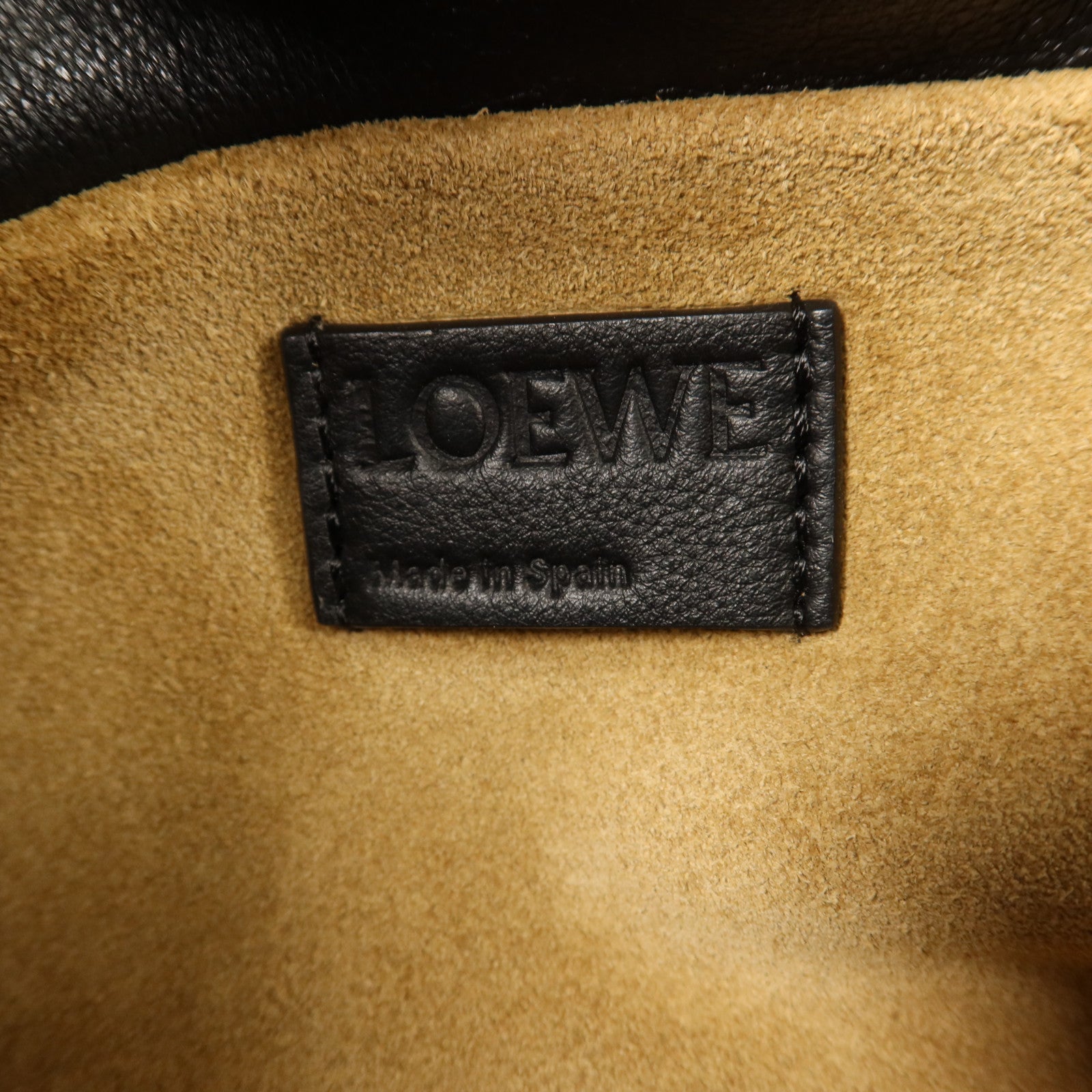 LOEWE 羊皮皮革Mini Flamenco Clutch/Shoulder手拿/肩背兩用袋