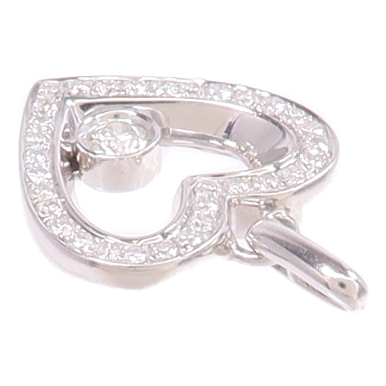 JEWELRY 18K白金Diamond Pendant Top鑽石吊墜