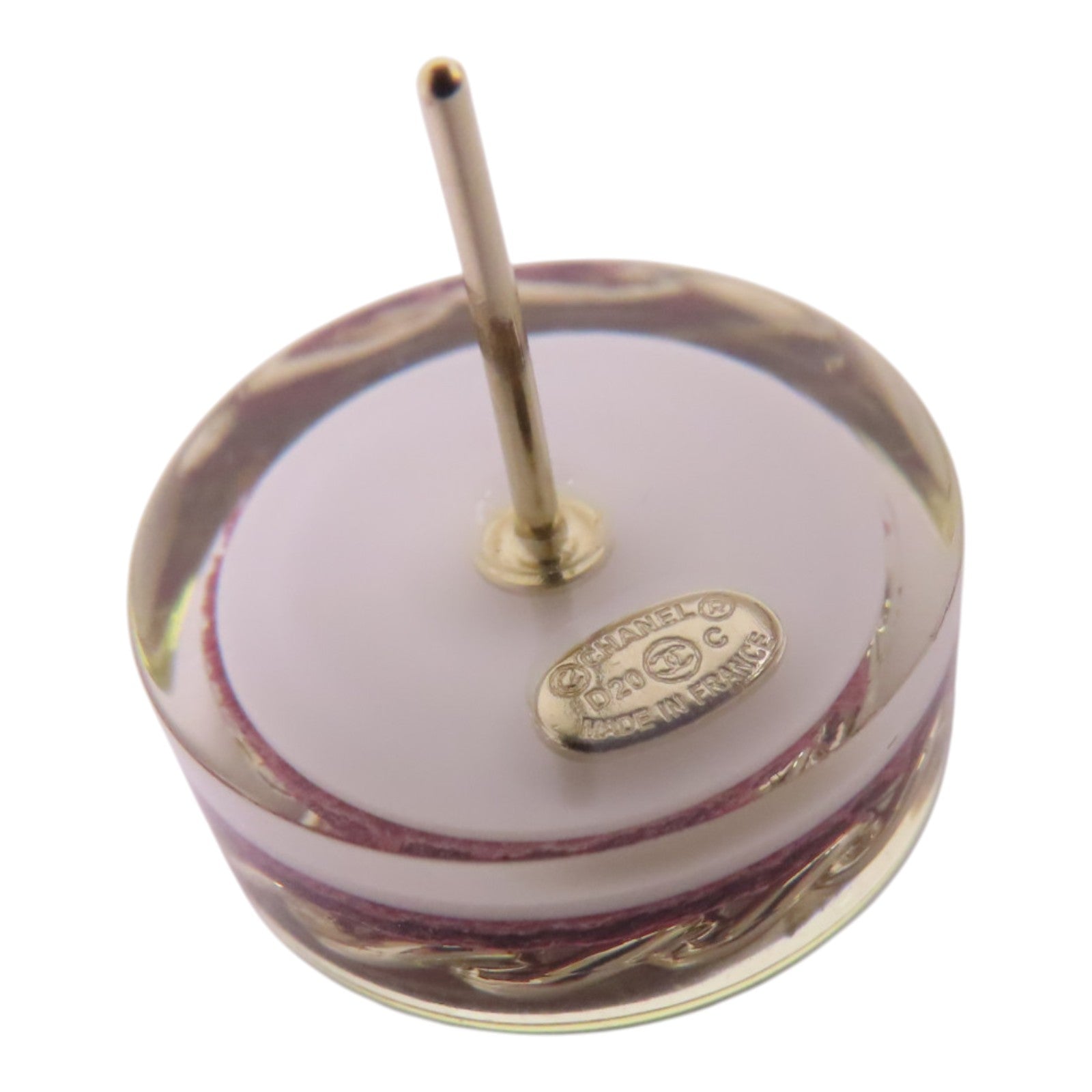 CHANEL 金屬/PVC Earrings耳環