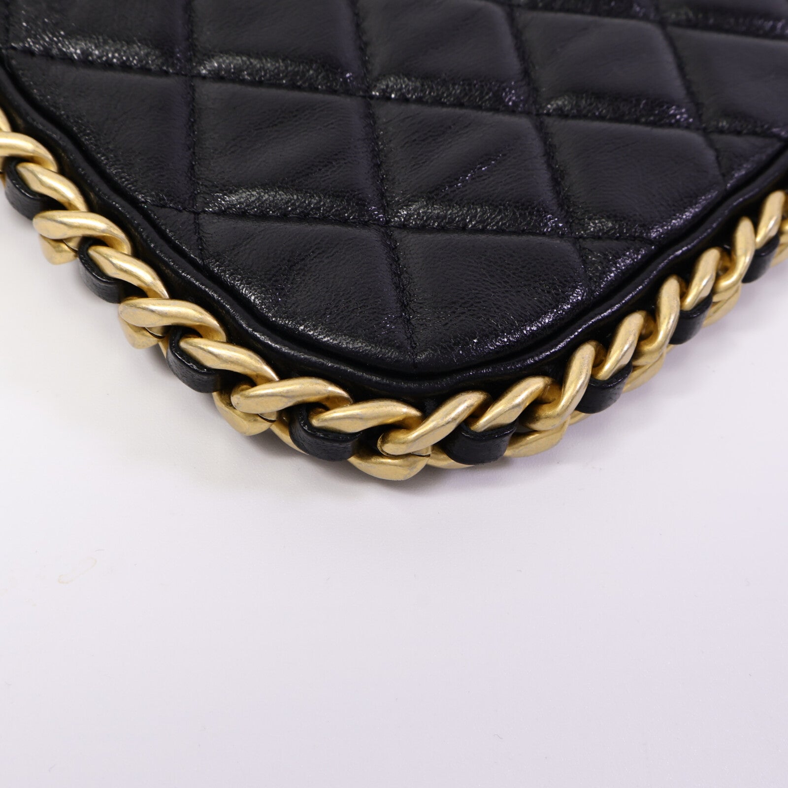 CHANEL 牛皮皮革Matelasse Chain Shoulder Bag手挽肩背兩用袋