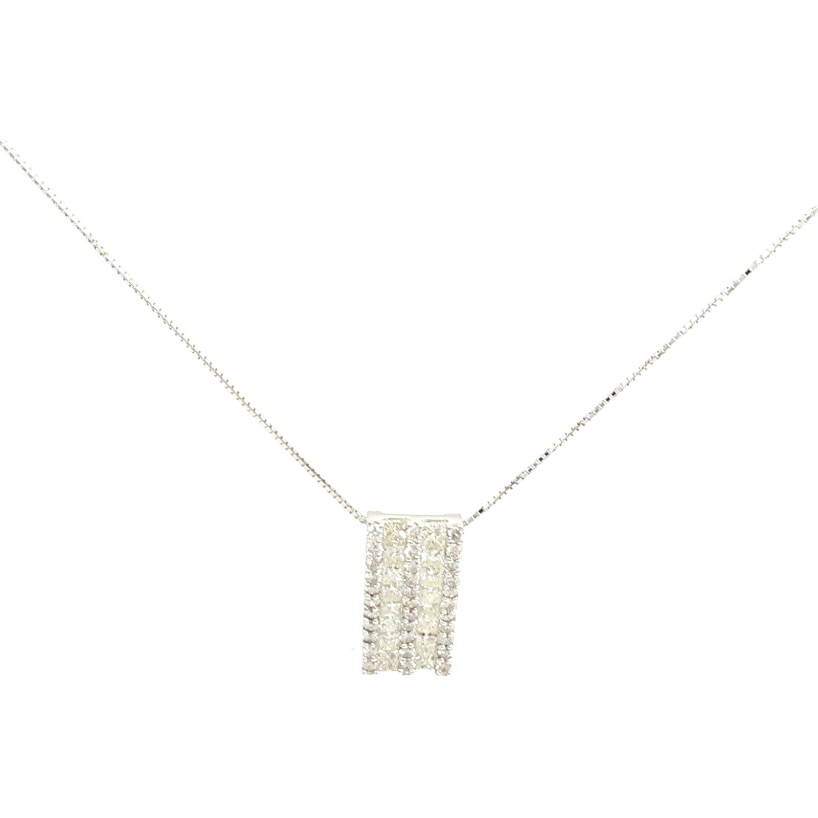JEWELRY 18K白金Diamond Necklace鑽石項鍊