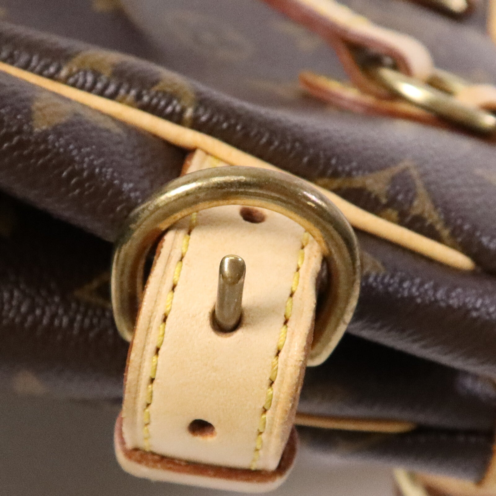 LOUIS VUITTON Monogram Batignolles Vertical金扣手挽袋