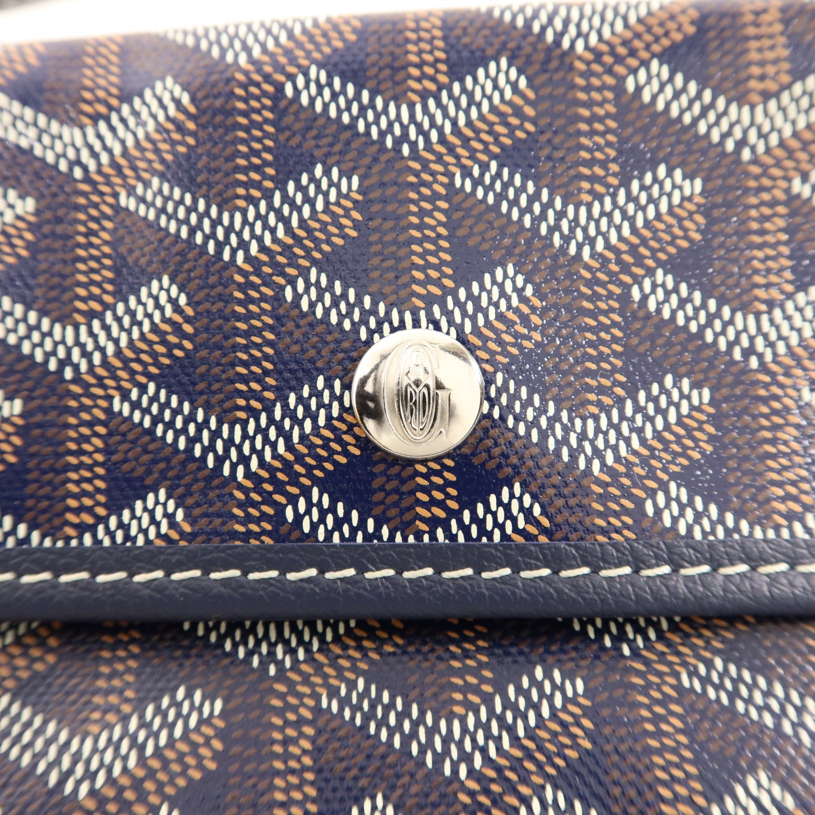 GOYARD 塗層帆布Sac Saint Louis PM銀扣手挽袋