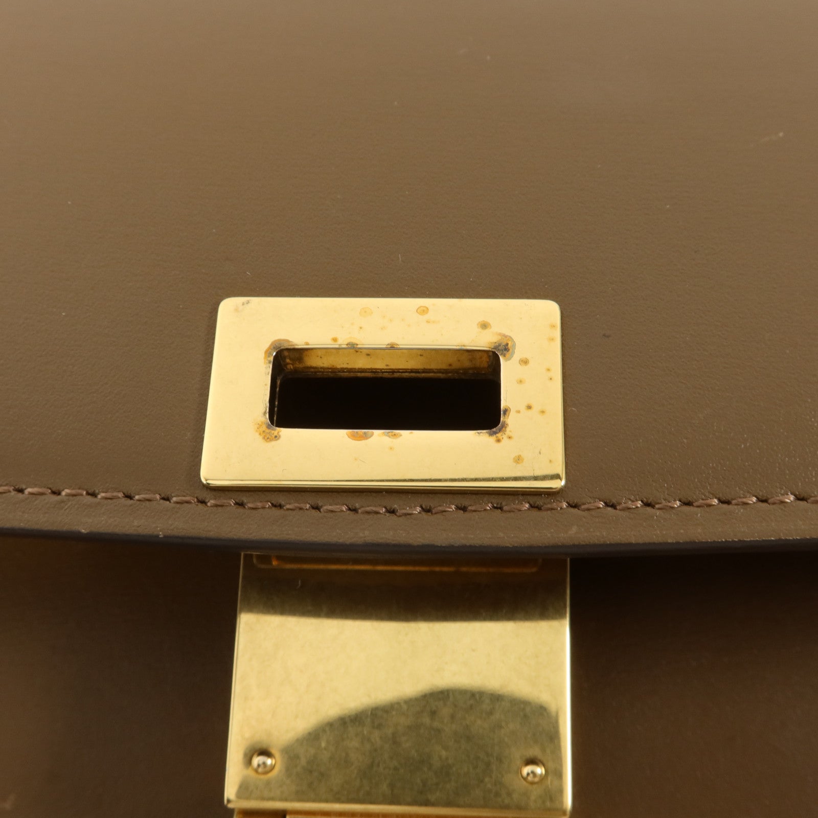 CELINE 牛皮皮革Classic Box Medium肩背袋