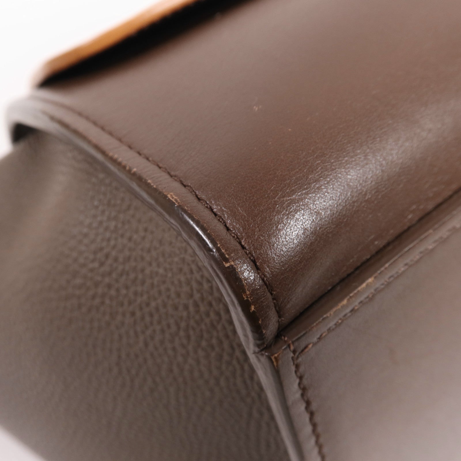 CELINE 牛皮皮革Trapeze Small金扣手挽肩背兩用袋