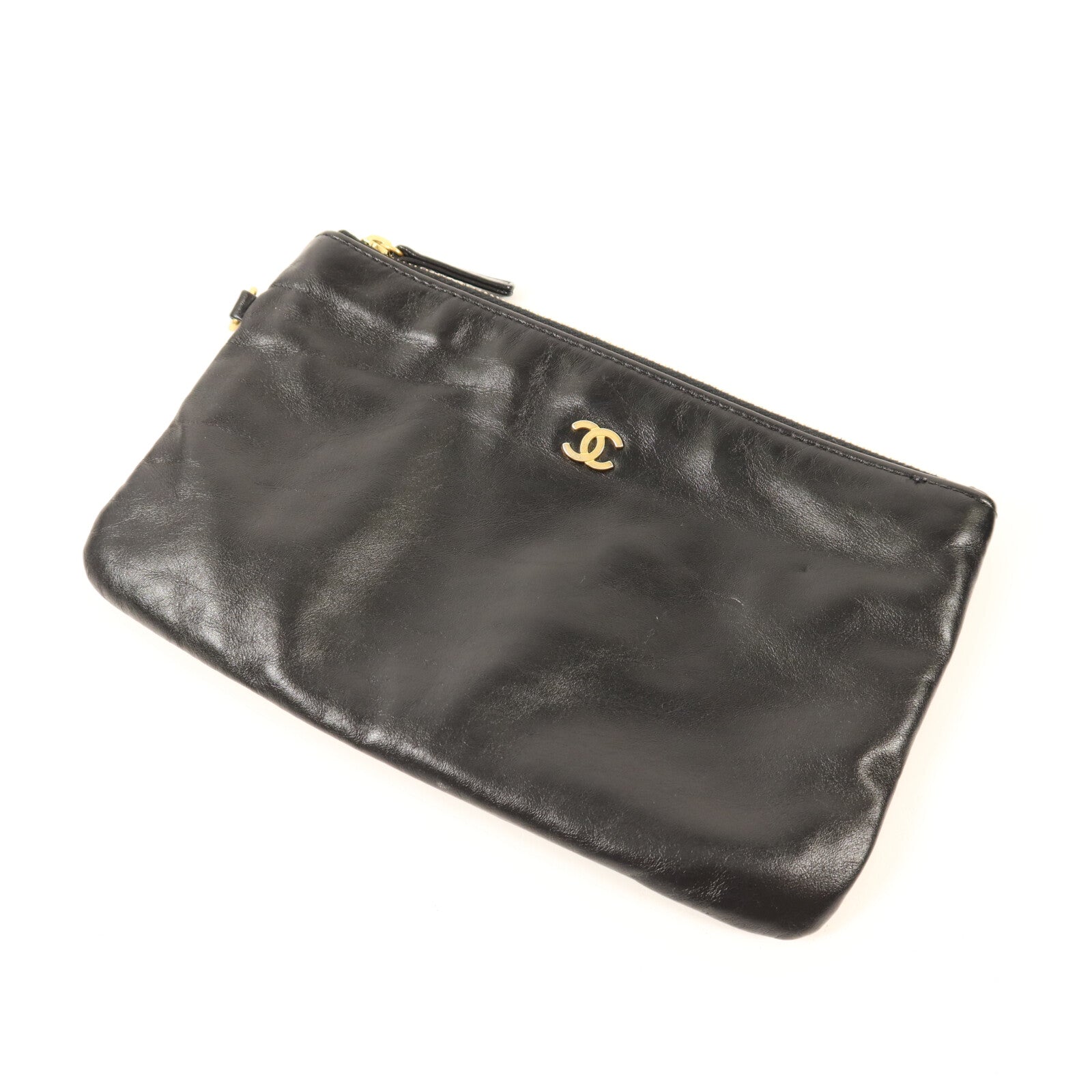 CHANEL 牛皮皮革Chanel 22 Small金扣鏈帶肩背袋