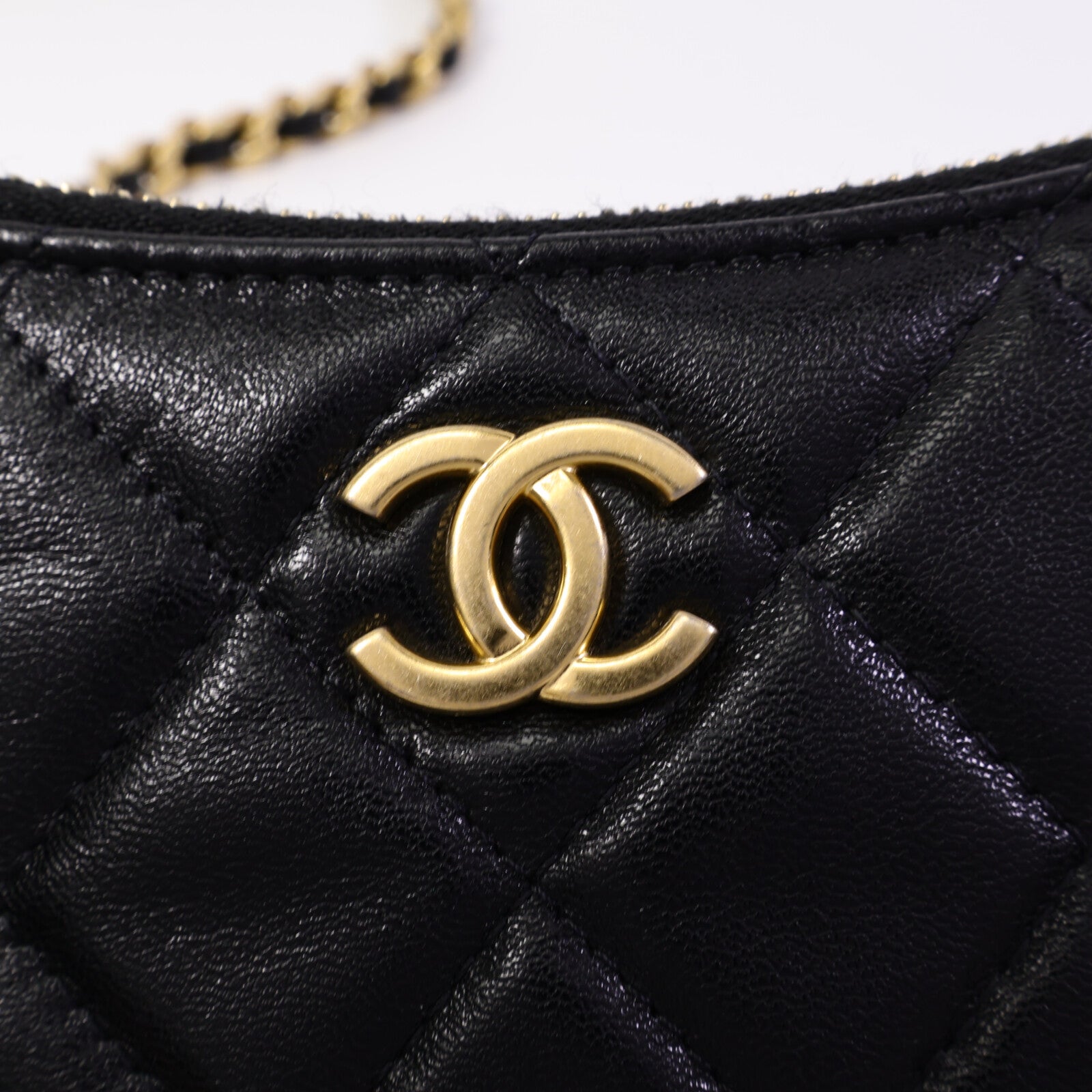 CHANEL 牛皮皮革Matelasse Chain Shoulder Bag手挽肩背兩用袋