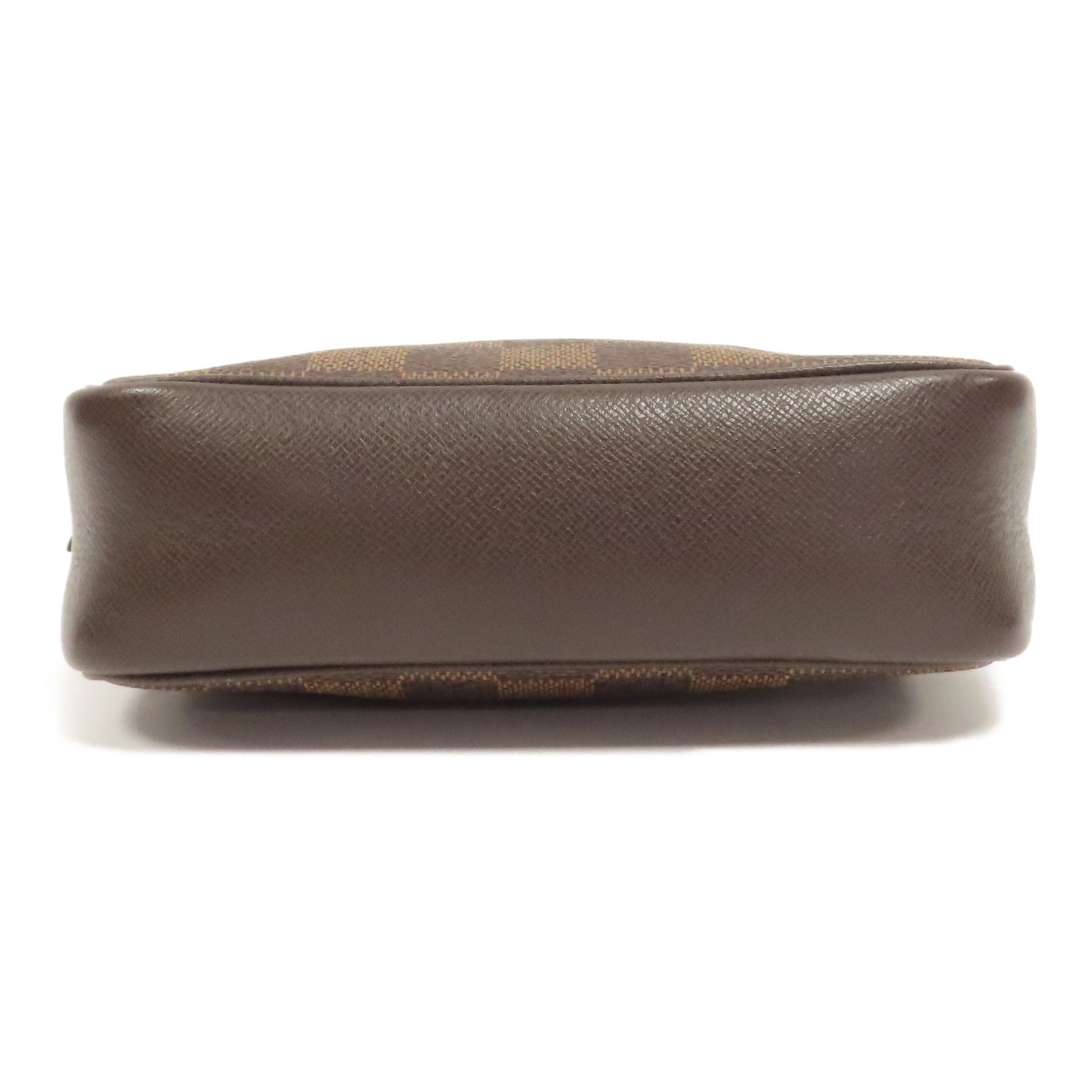 LOUIS VUITTON 【激減優惠】Damier Trousse Makeup金扣手拿包啡色