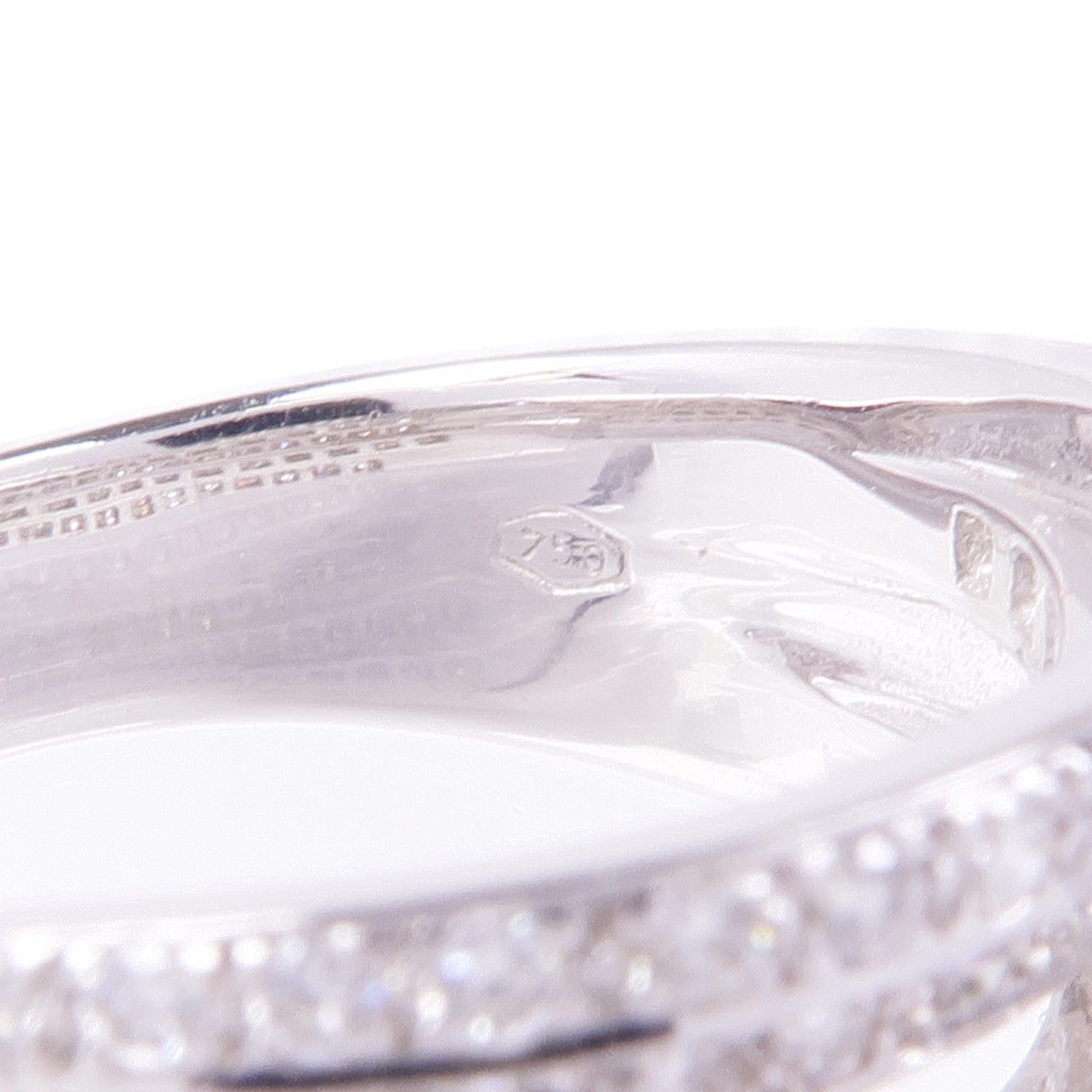 JEWELRY 18K白金Diamond Ring鑽石戒指US#6.75