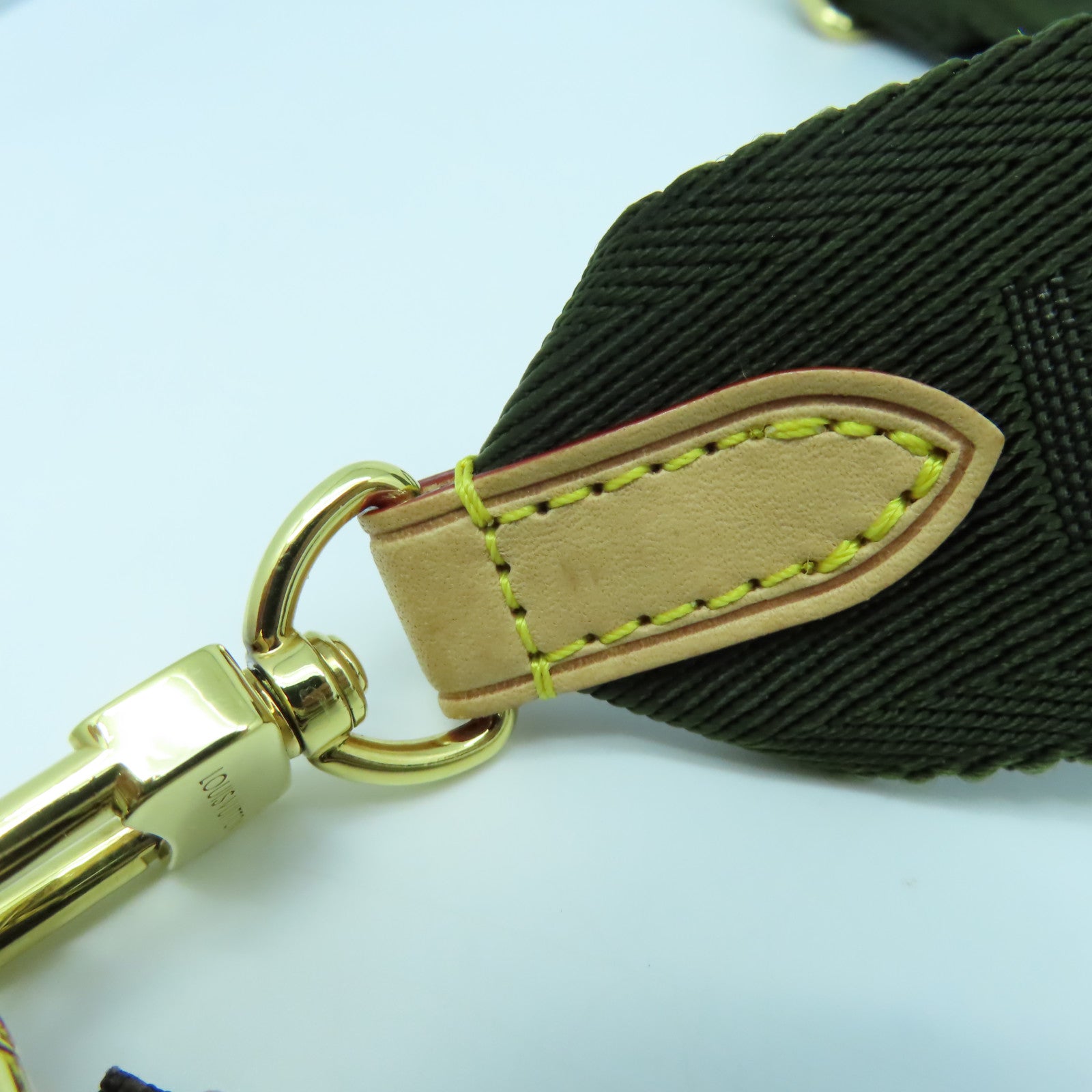 LOUIS VUITTON Monogram Multi Pochette Accessoires金扣肩背袋啡色