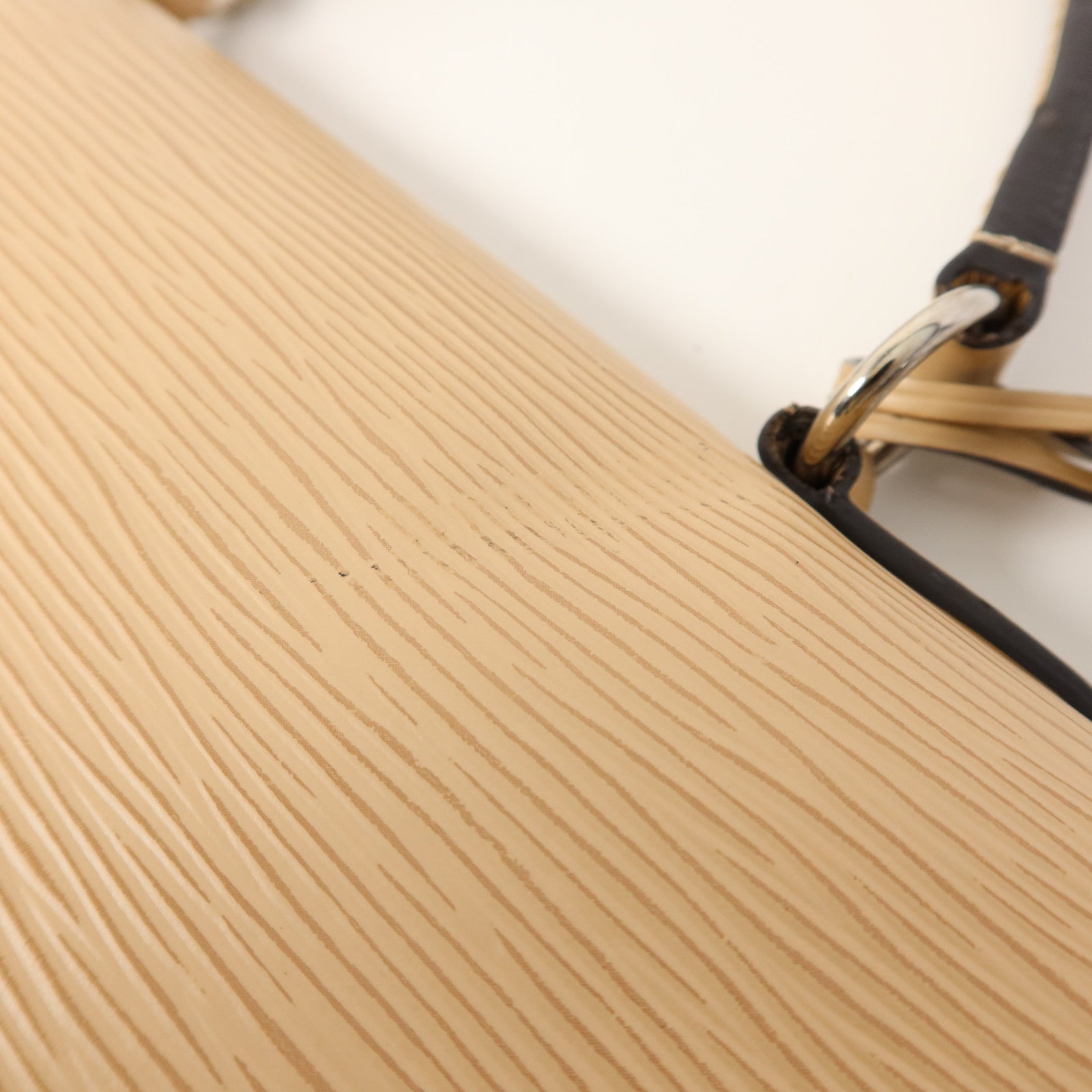 LOUIS VUITTON Epi Cluny BB銀扣手挽肩背兩用袋